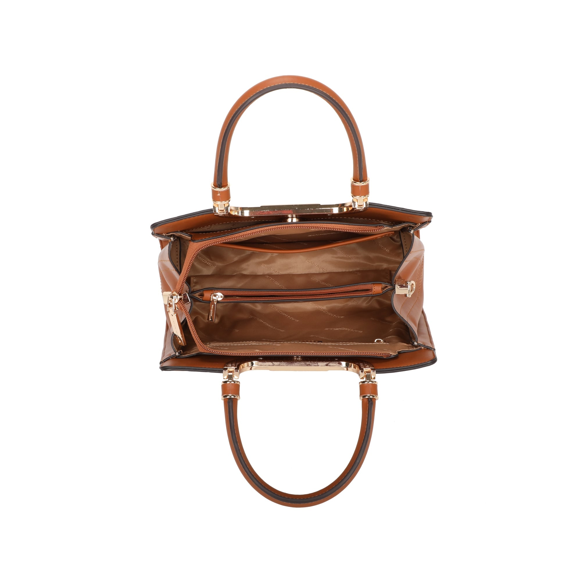 Mitch Medium Day Bag-Brown view 5