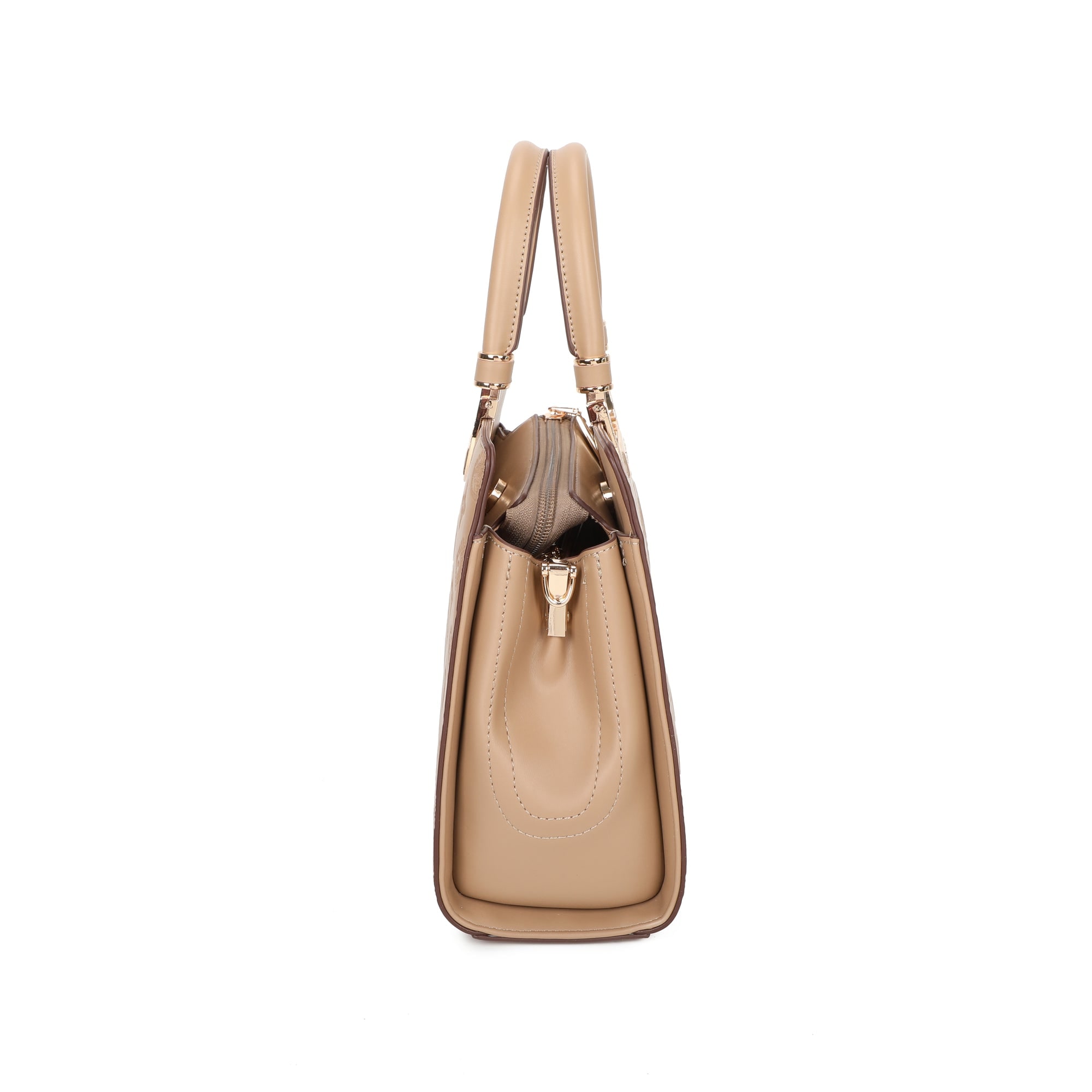 Mitch Medium Day Bag-Camel view 4