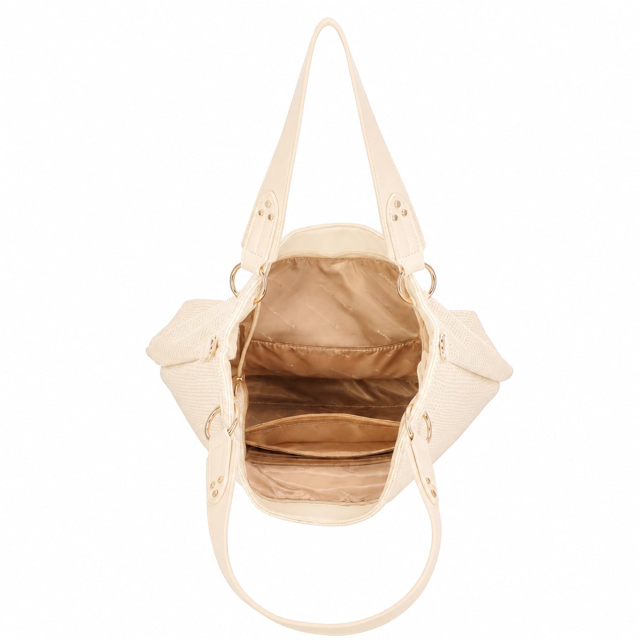 Nancy Shoulder Bag - Beige view 4