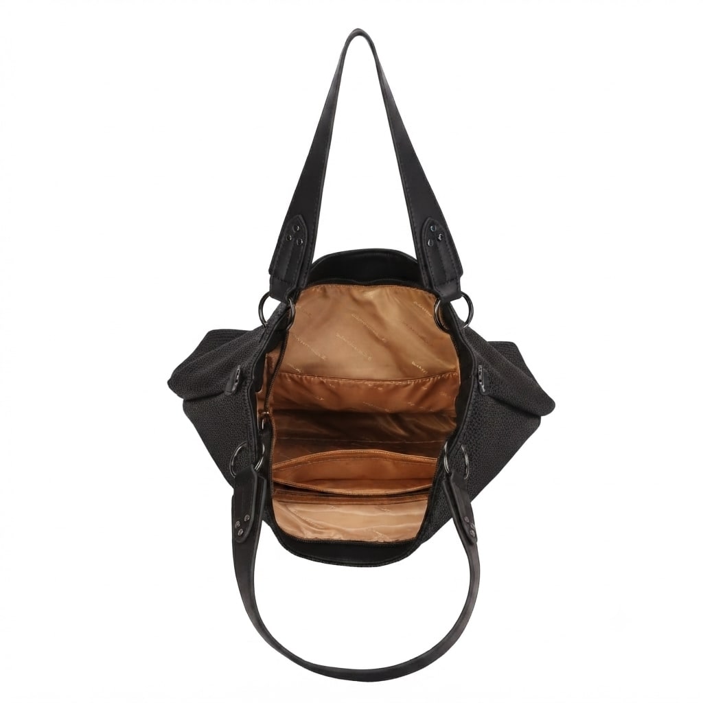 Nancy Shoulder Bag - Black view 4