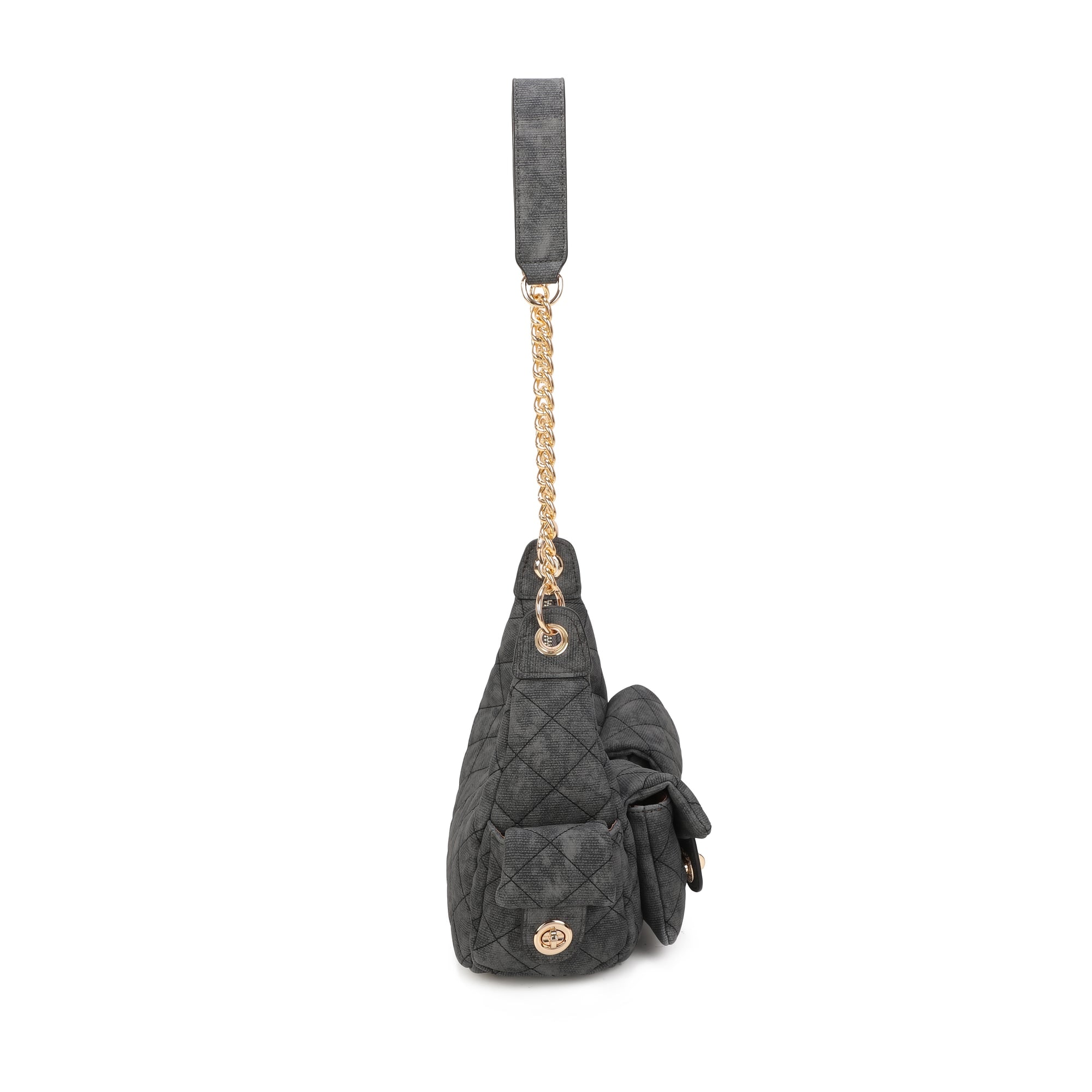 Naomi Shoulder Bag - Black view 3