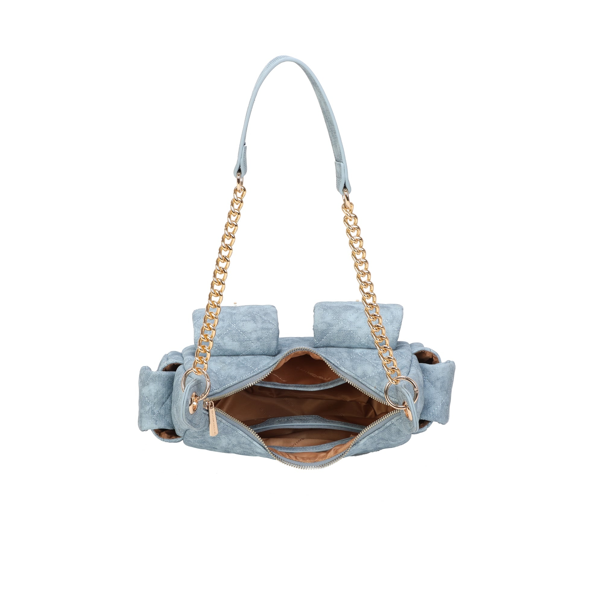 Naomi Shoulder Bag - Light Blue view 5