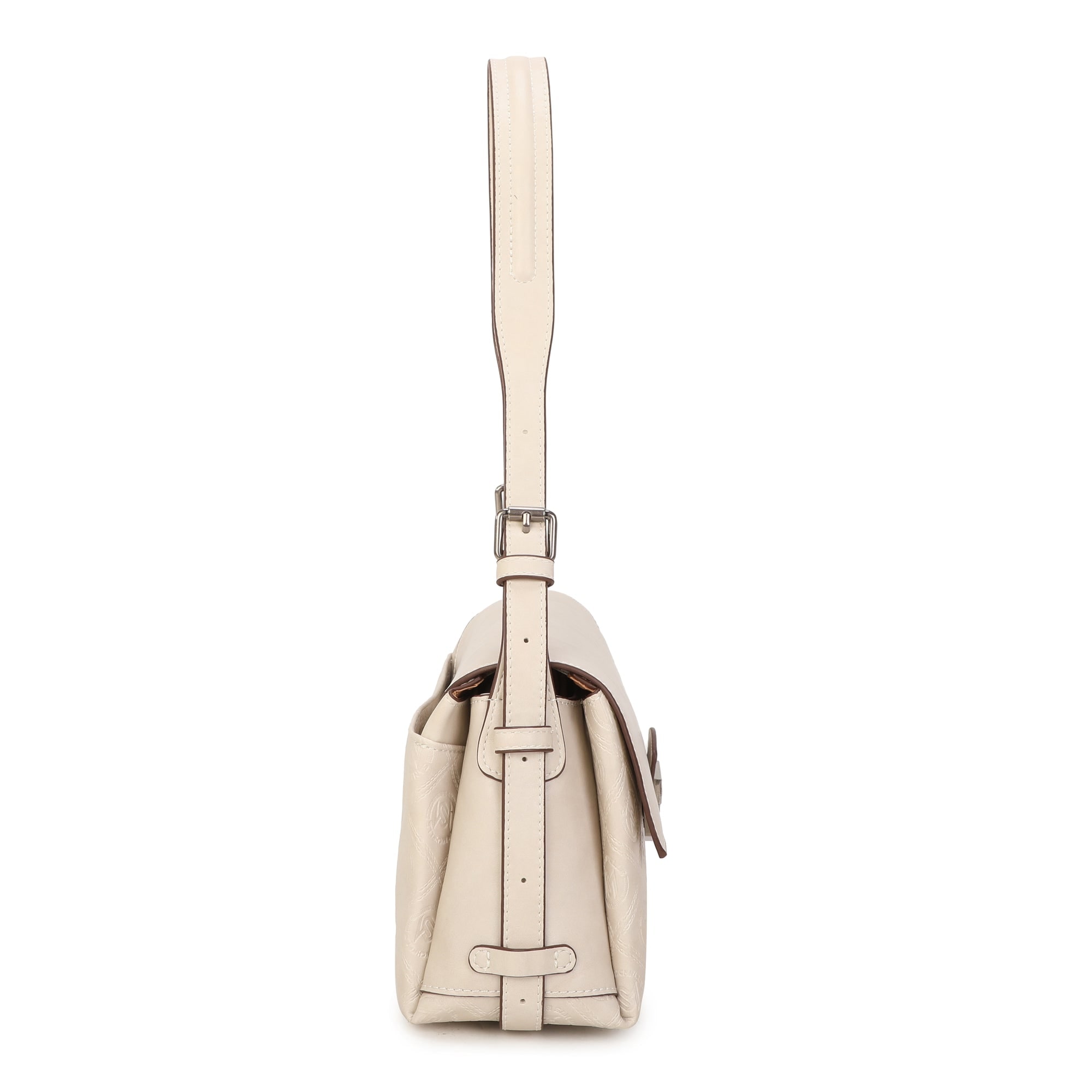 Naya Shoulder Bag - Beige view 4