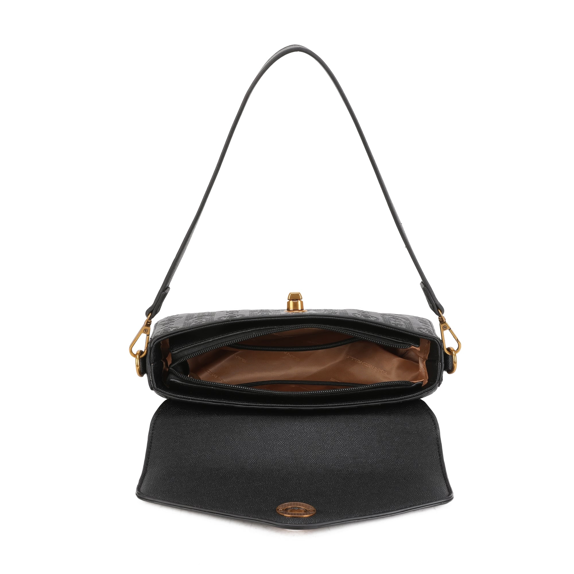 Nelly Shoulder Bag - Black view 4