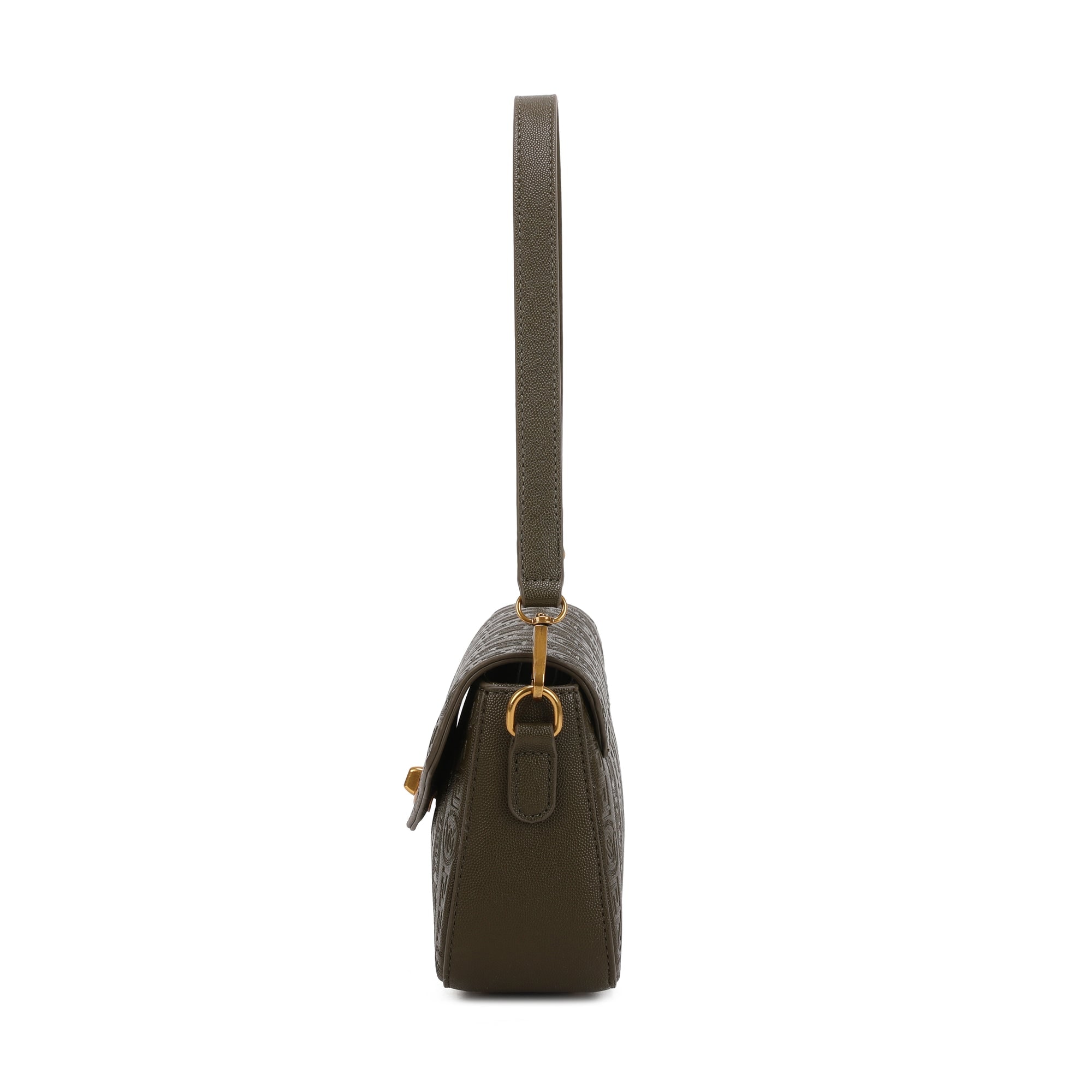 Nelly Shoulder Bag - Dark Olive view 3
