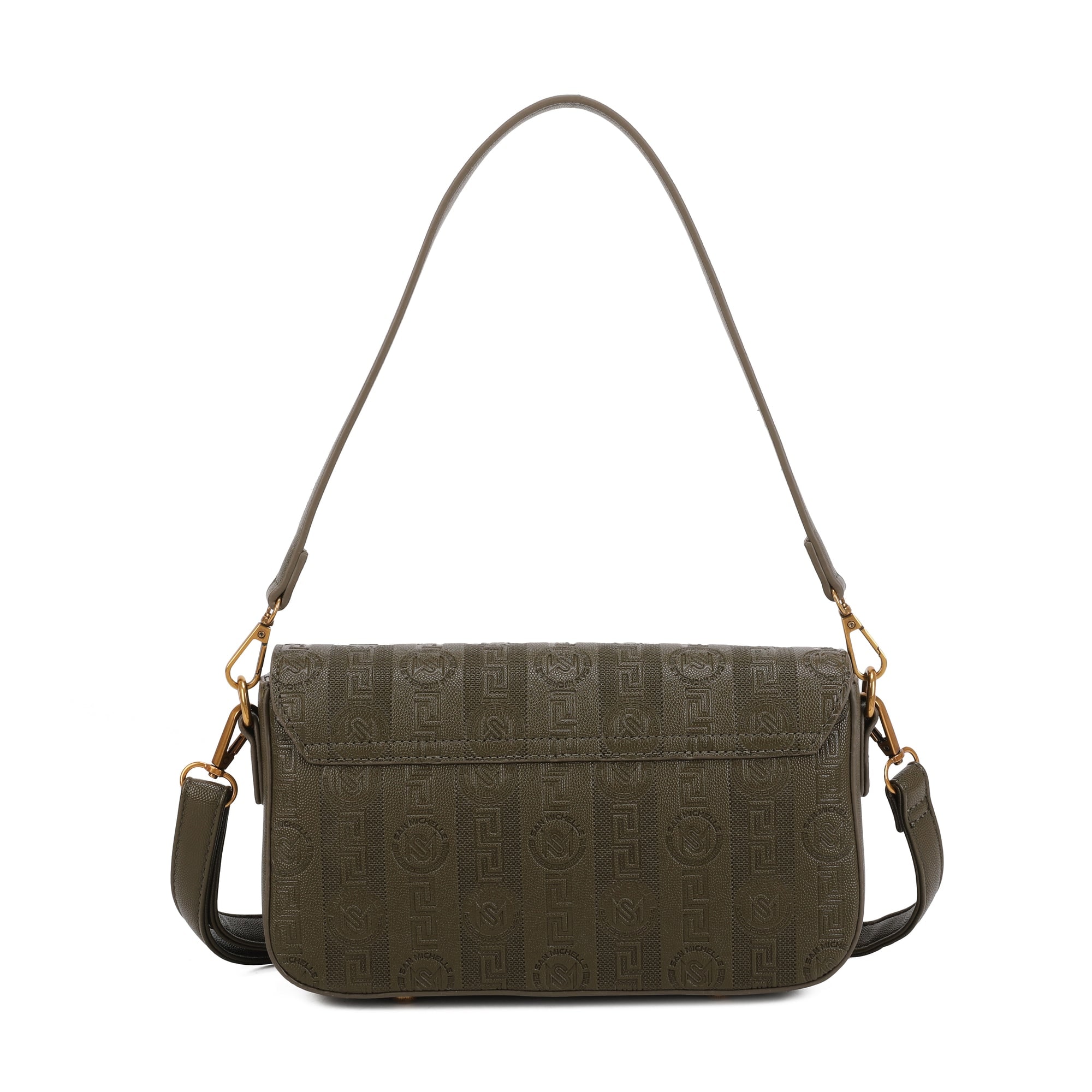 Nelly Shoulder Bag - Dark Olive view 4