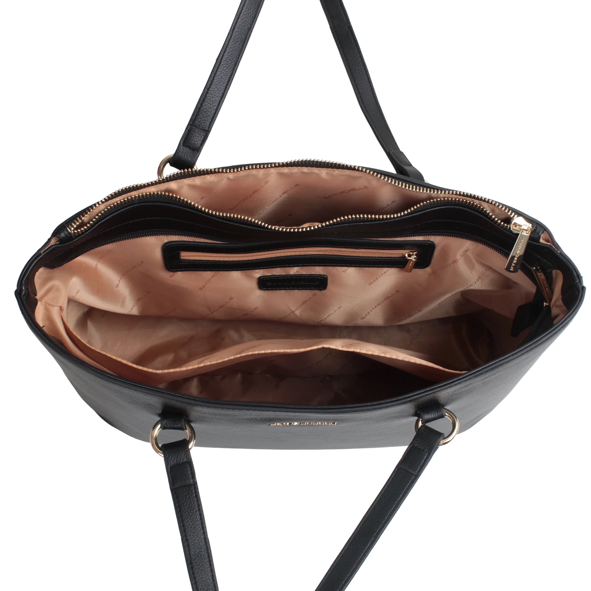 Nia Tote Bag - Black view 5