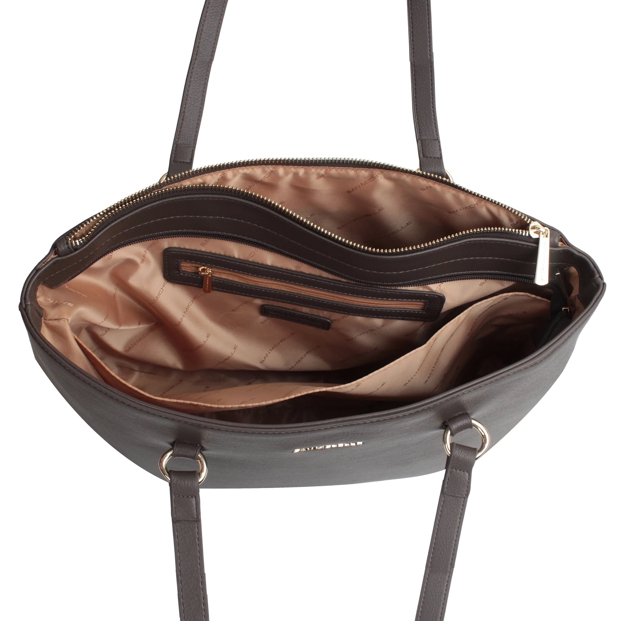 Nia Tote Bag - Deep Taupe view 5