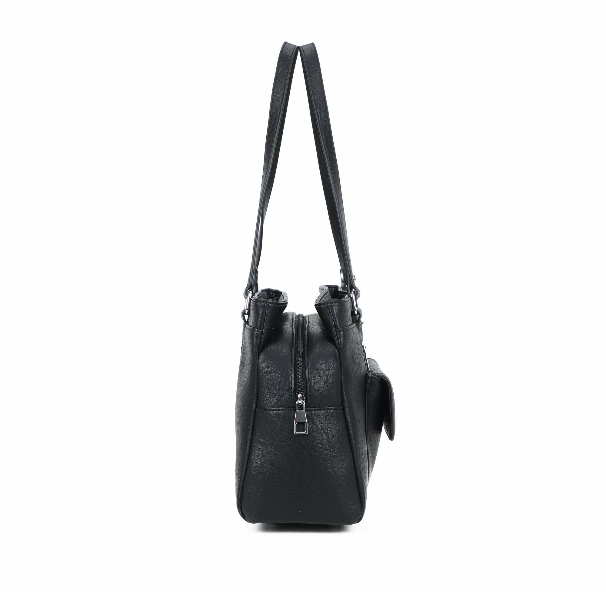 Nina Shoulder Bag - Black view 3