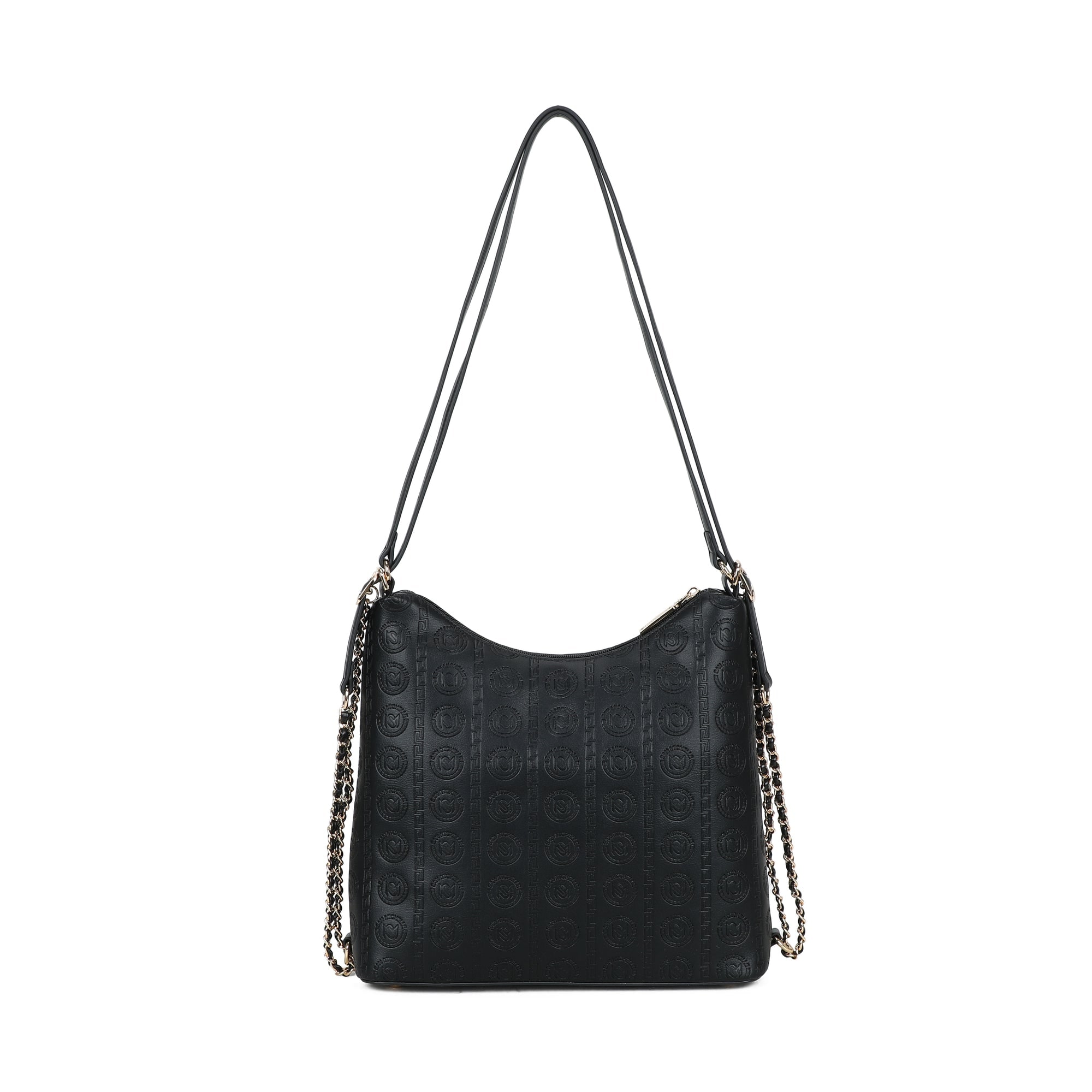 Nora Two-Way Hobo Bag - Black view 3
