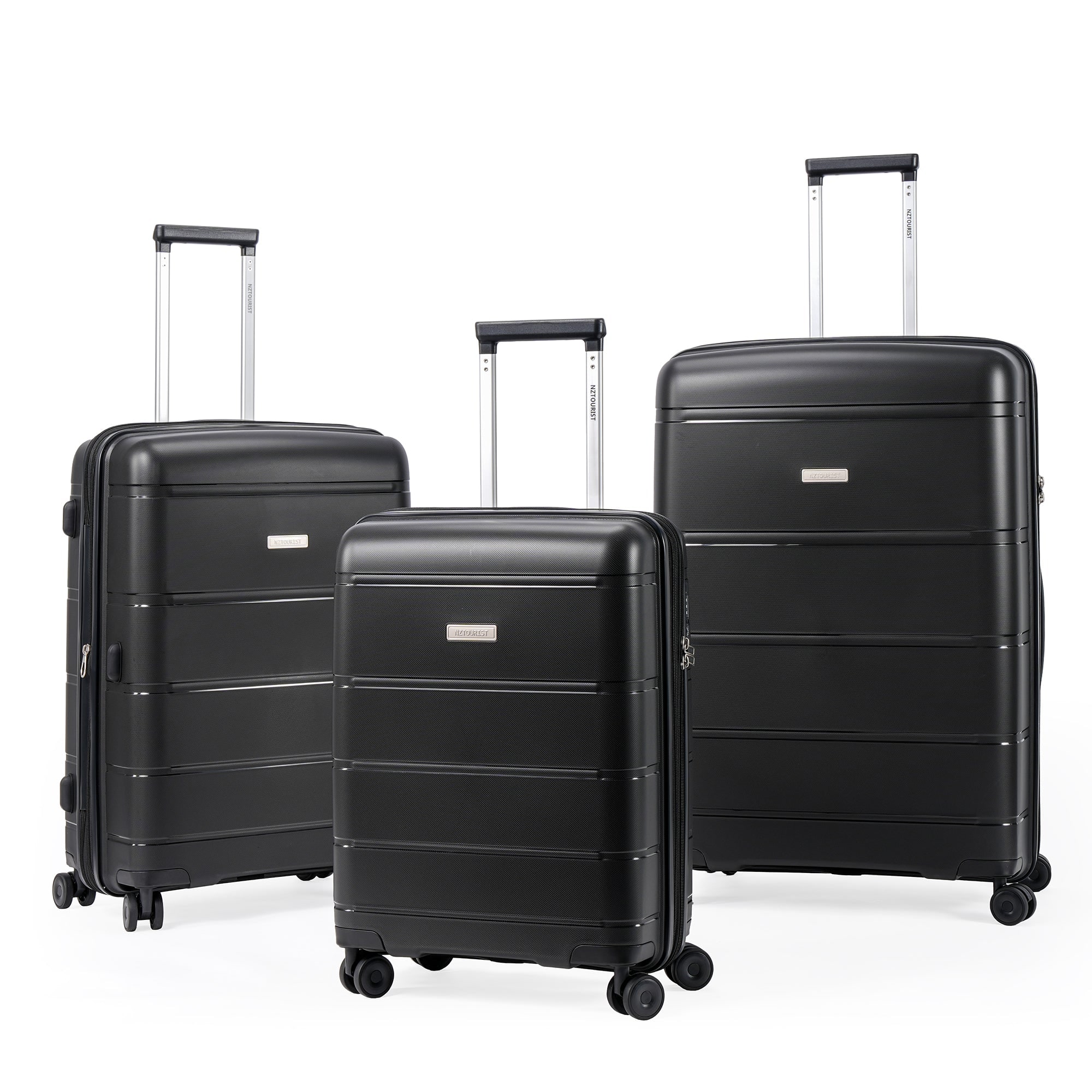 NZTourist CoreLite 67cm Suitcase - Black view 22