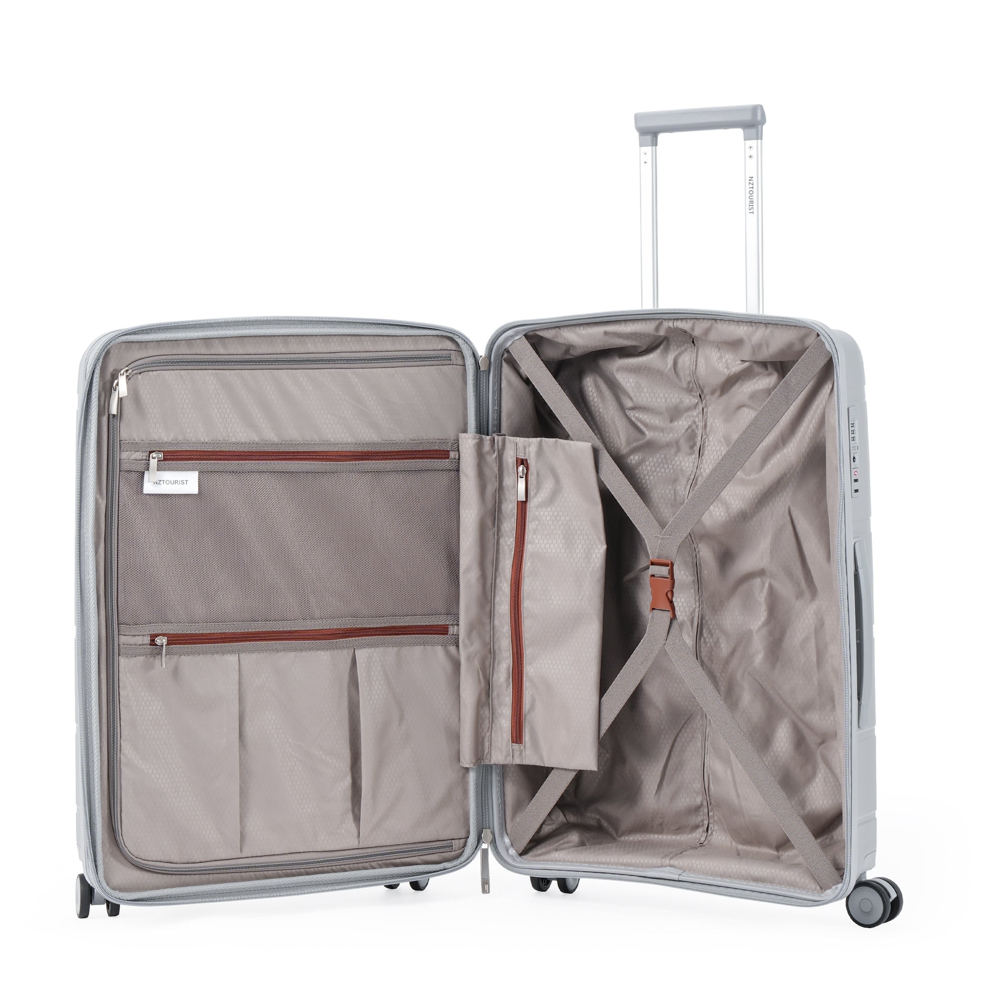 NZTourist CoreLite 67cm Suitcase - Grey view 10