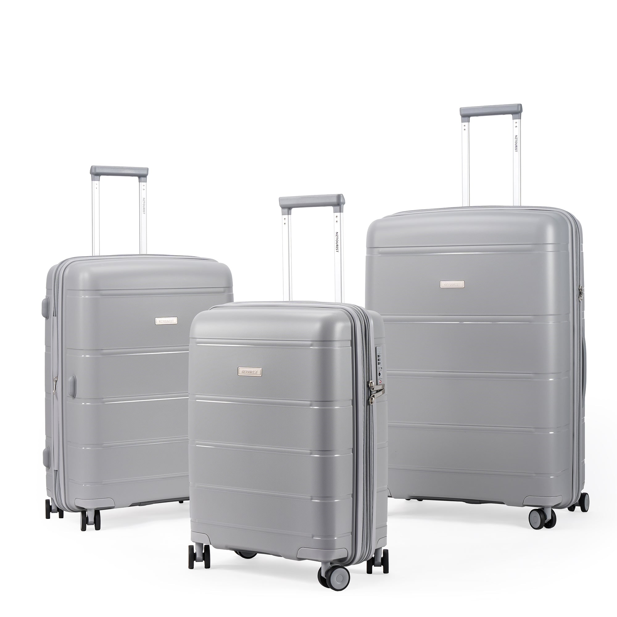 NZTourist CoreLite 67cm Suitcase - Grey view 3