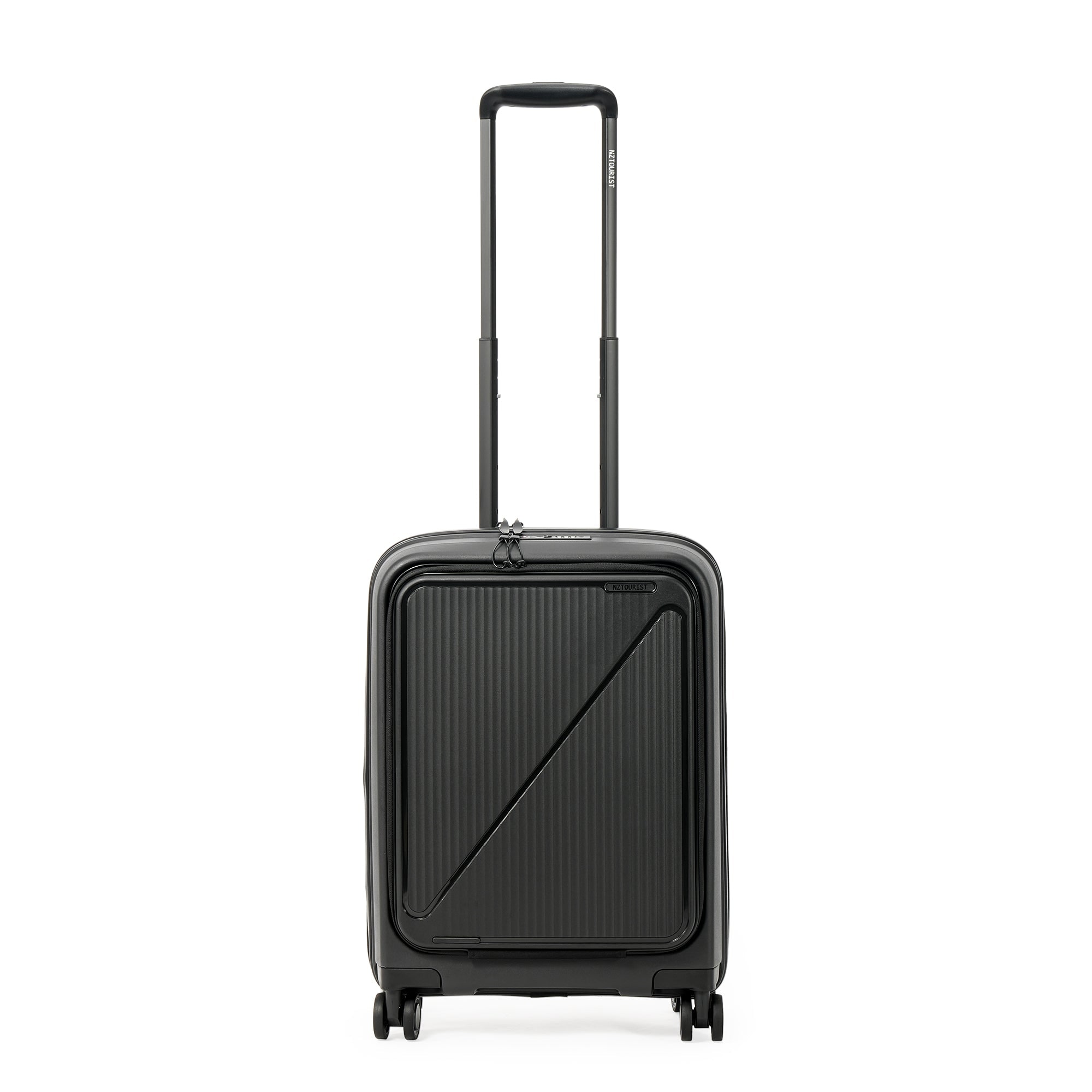 NZTourist Primo Carry On 54cm Suitcase - Black