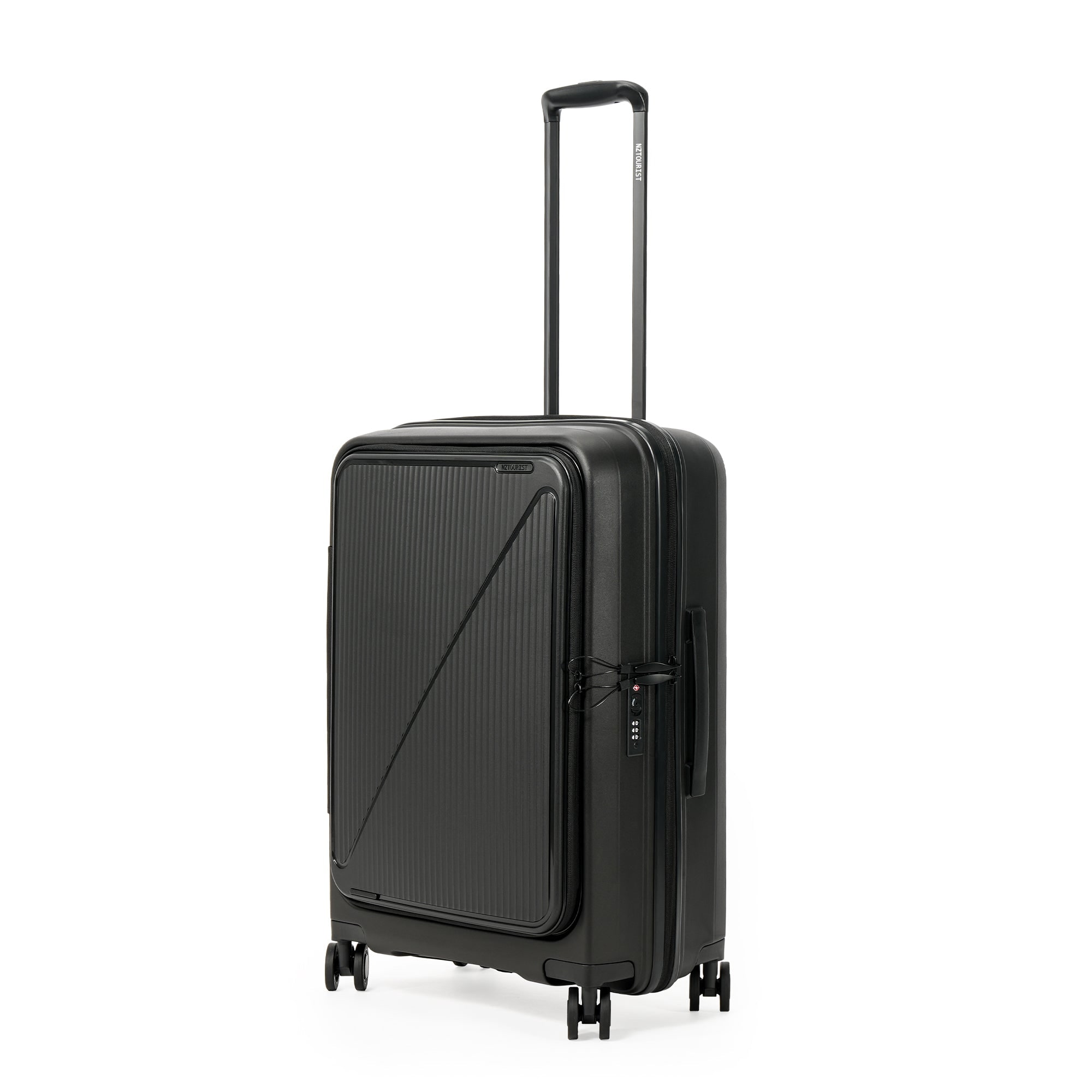 NZTourist Primo Dual Open 66cm Suitcase - Black view 4