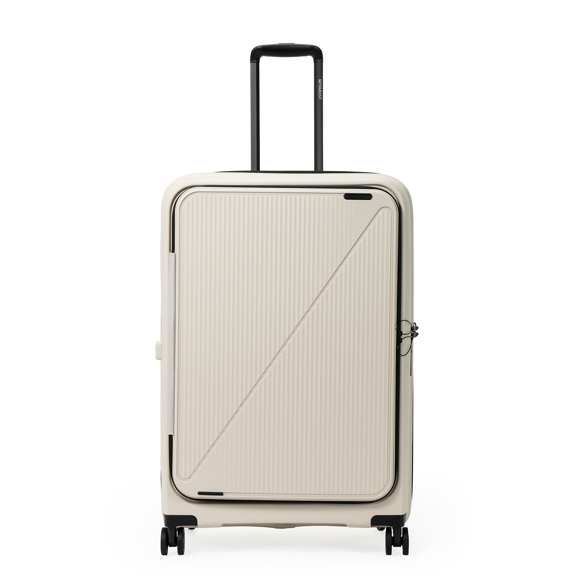 NZTourist Primo Dual Open 77cm Suitcase - Beige view 15