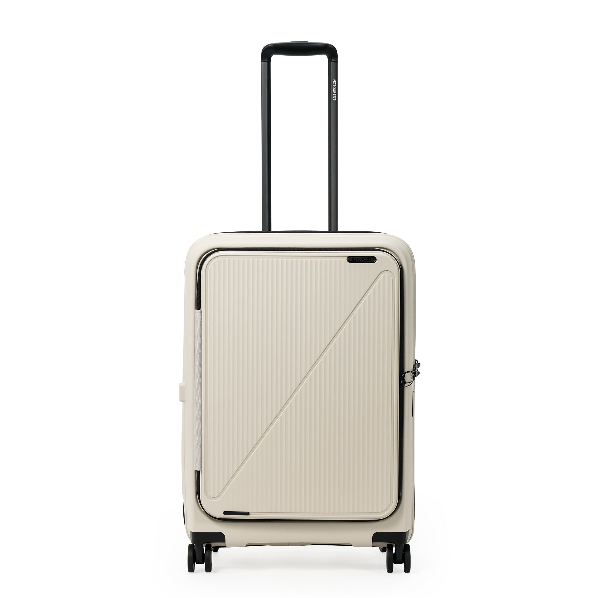 NZTourist Primo Dual Open 77cm Suitcase - Beige