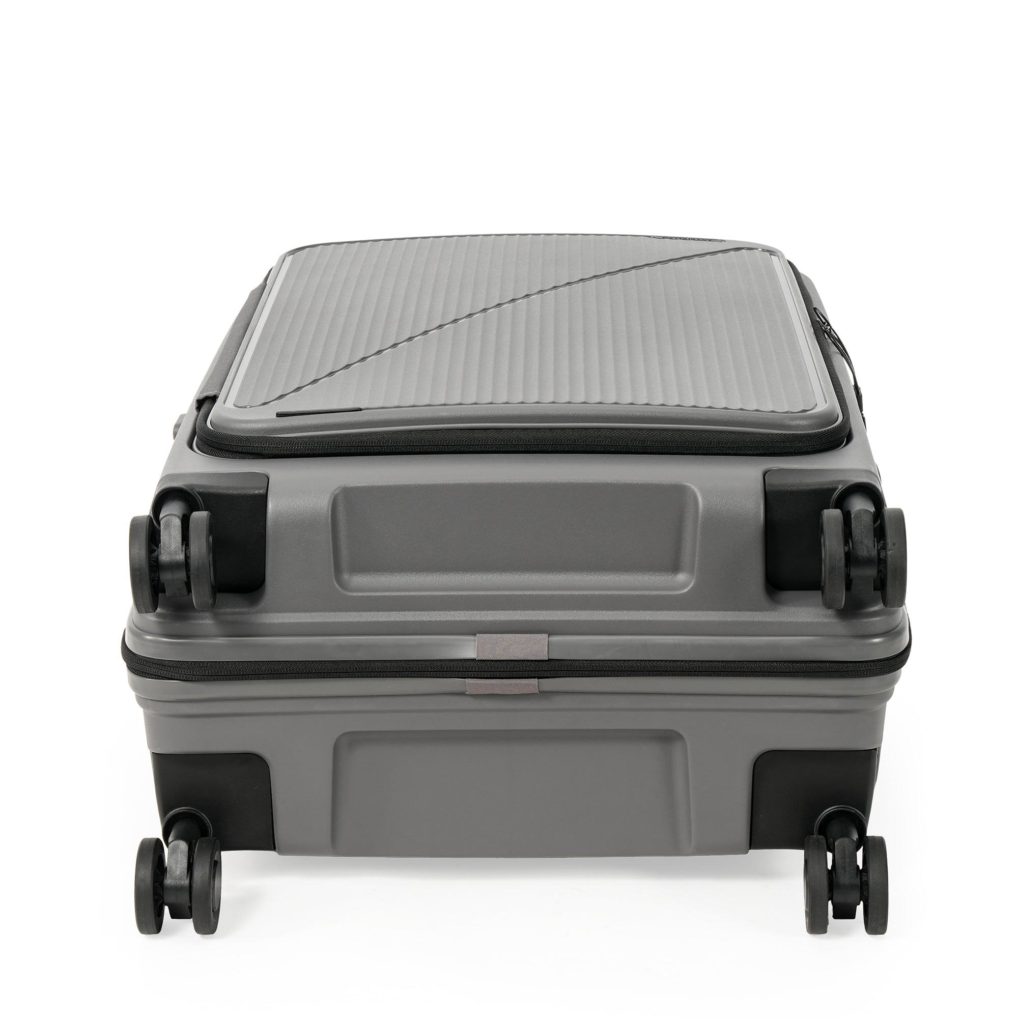 NZTourist Primo Dual Open 77cm Suitcase - Grey view 11
