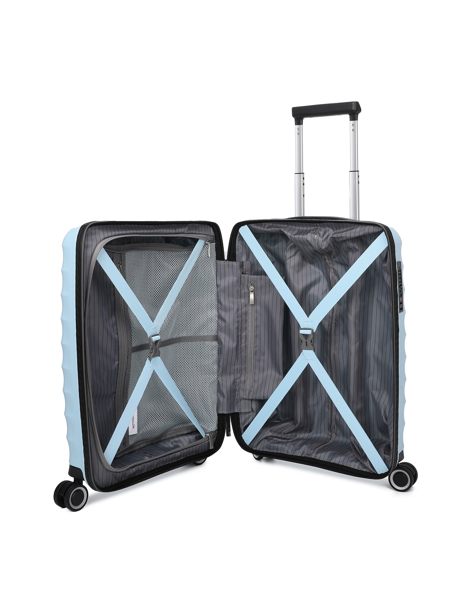 NZTourist Pro Traveller 55cm Suitcase - Blue view 4