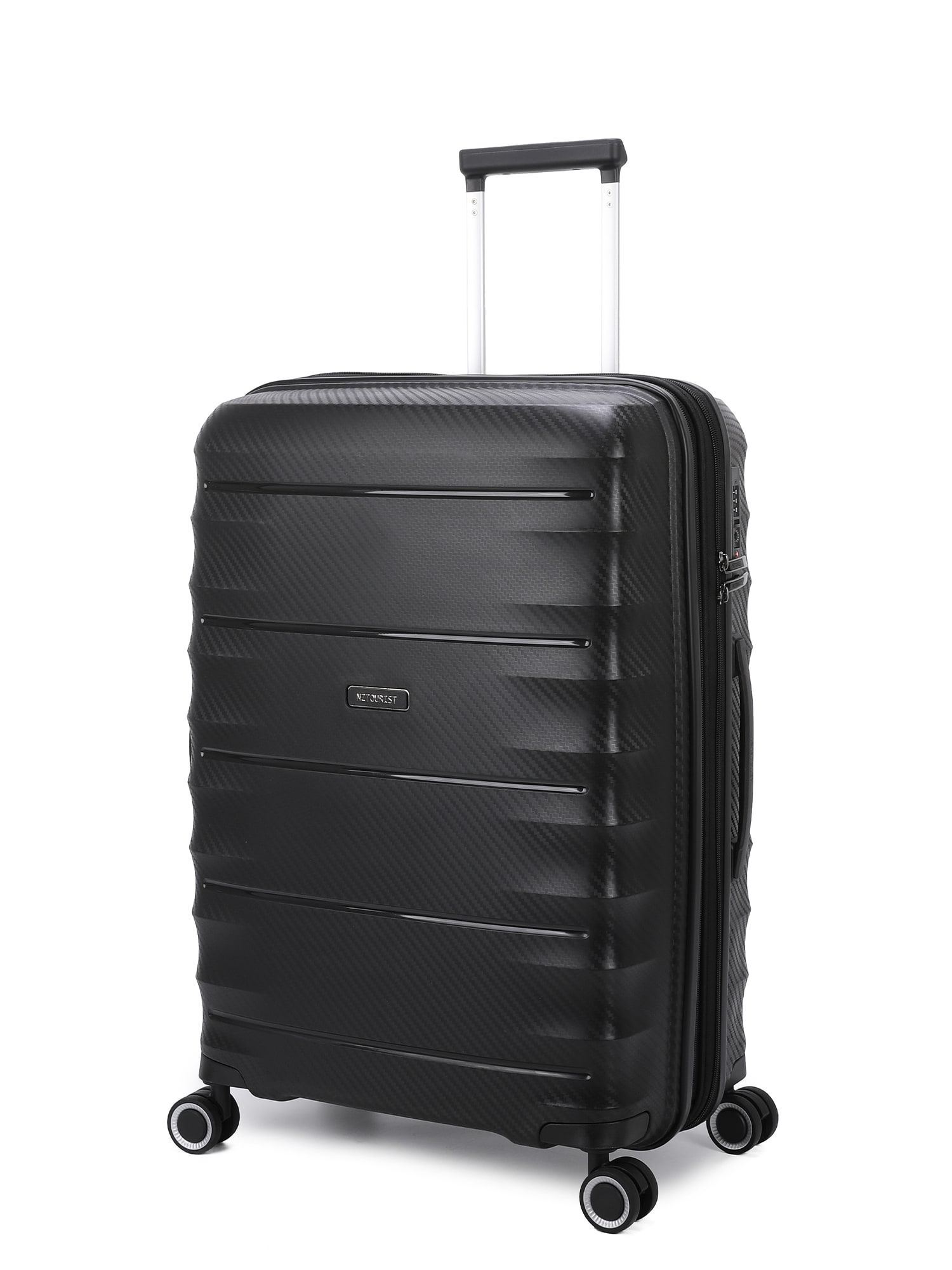 NZTourist Pro Traveller 65cm Suitcase - Black