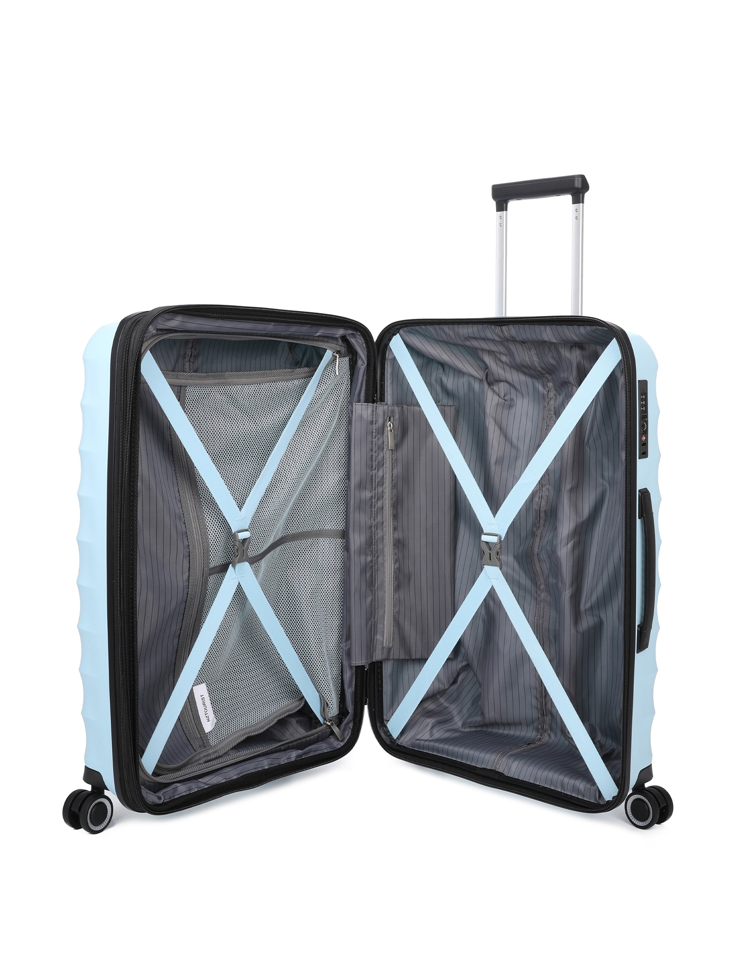 NZTourist Pro Traveller 65cm Suitcase - Blue view 4