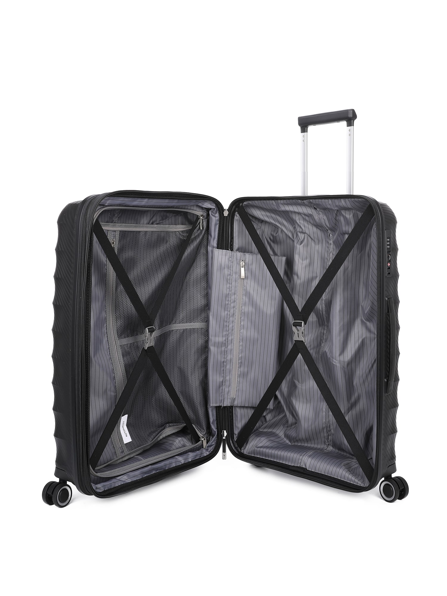 NZTourist Pro Traveller 75cm Suitcase - Black view 3
