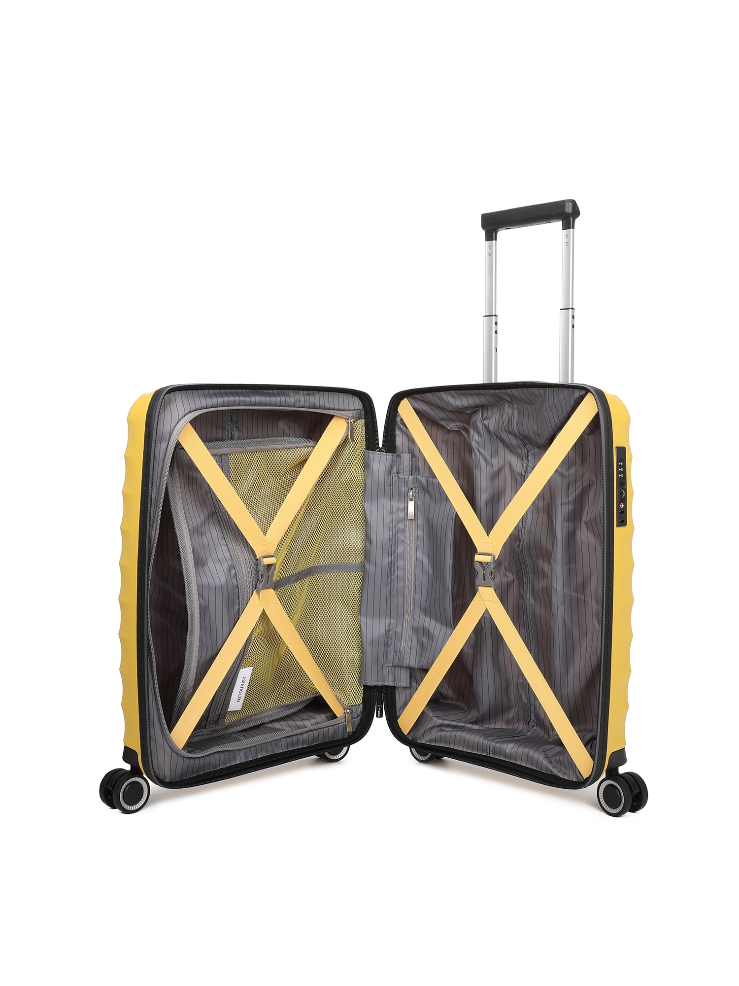 NZTourist Pro Traveller 55cm Suitcase - Yellow view 4