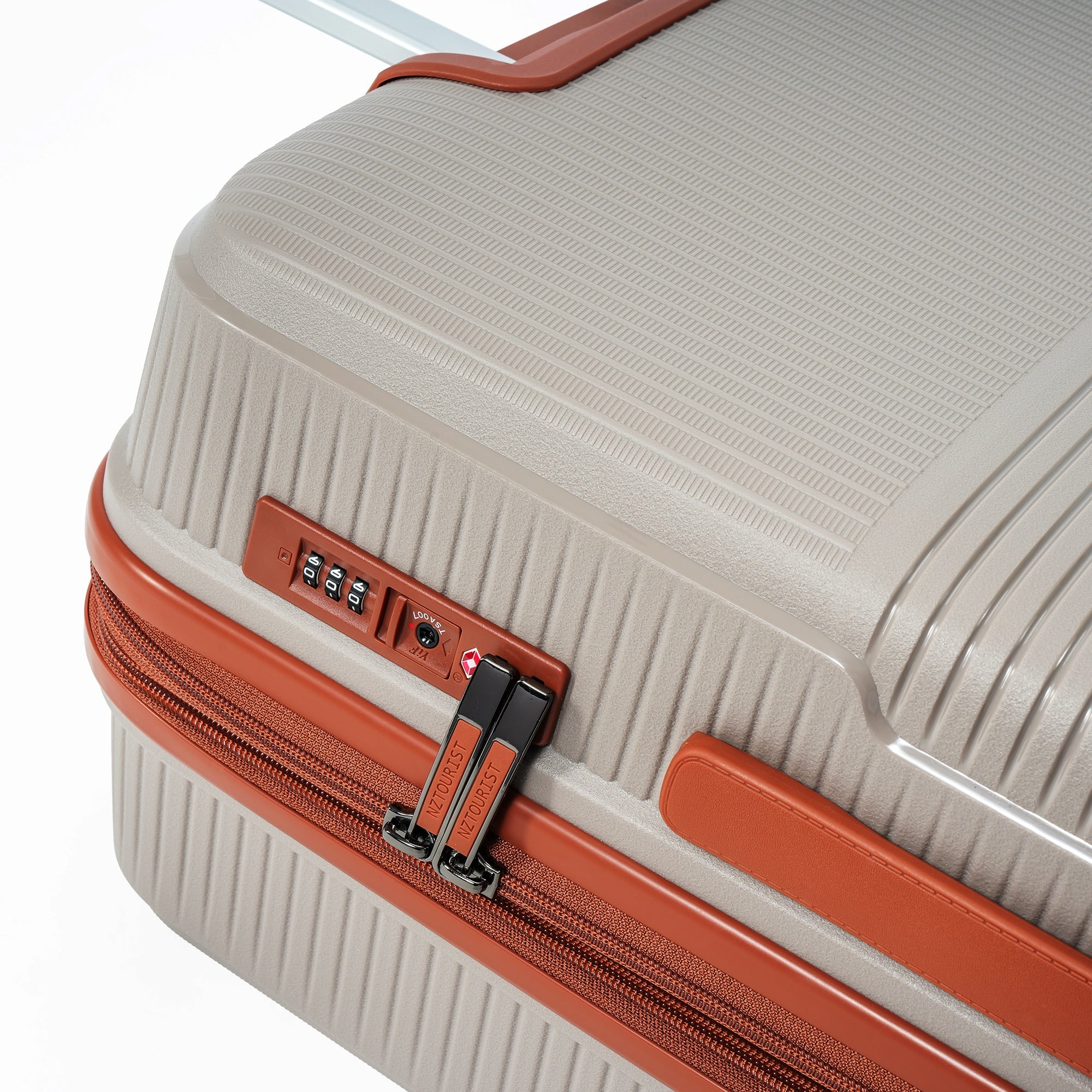 NZTourist Terra Luxe 76cm Suitcase - Taupe view 8