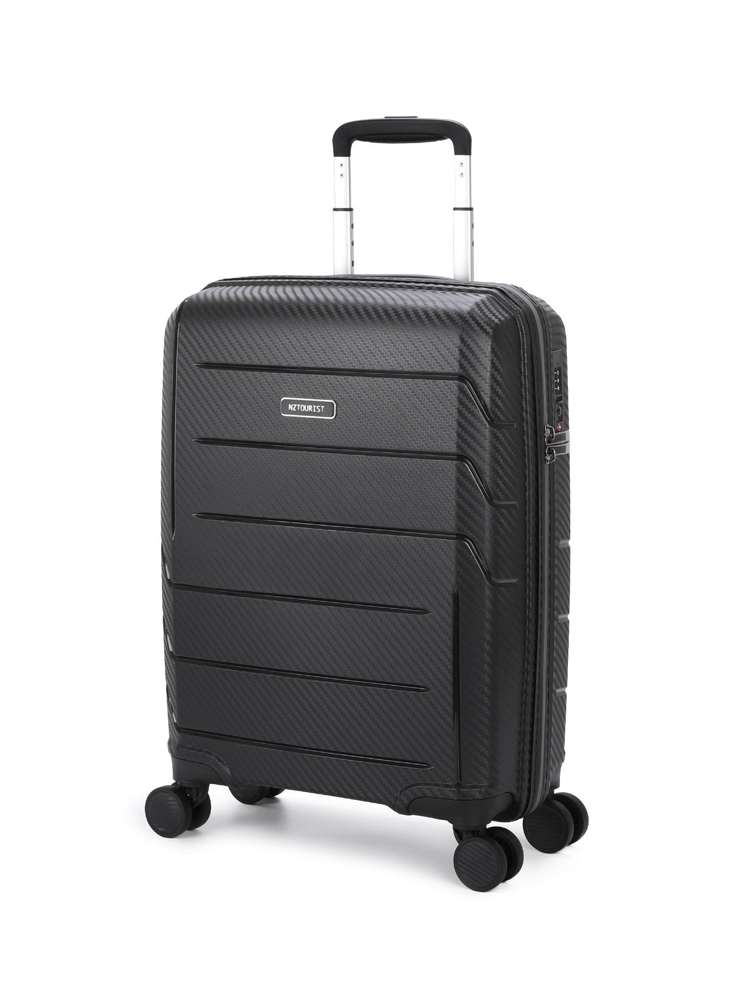NZTourist Ultra-Light Traveller 56cm Suitcase - Black