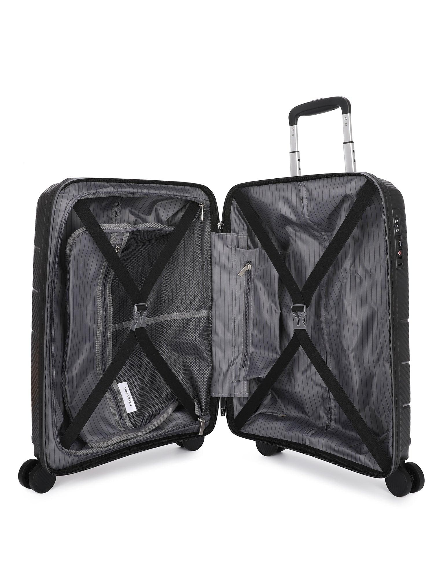 NZTourist Ultra-Light Traveller 56cm Suitcase - Black view 6