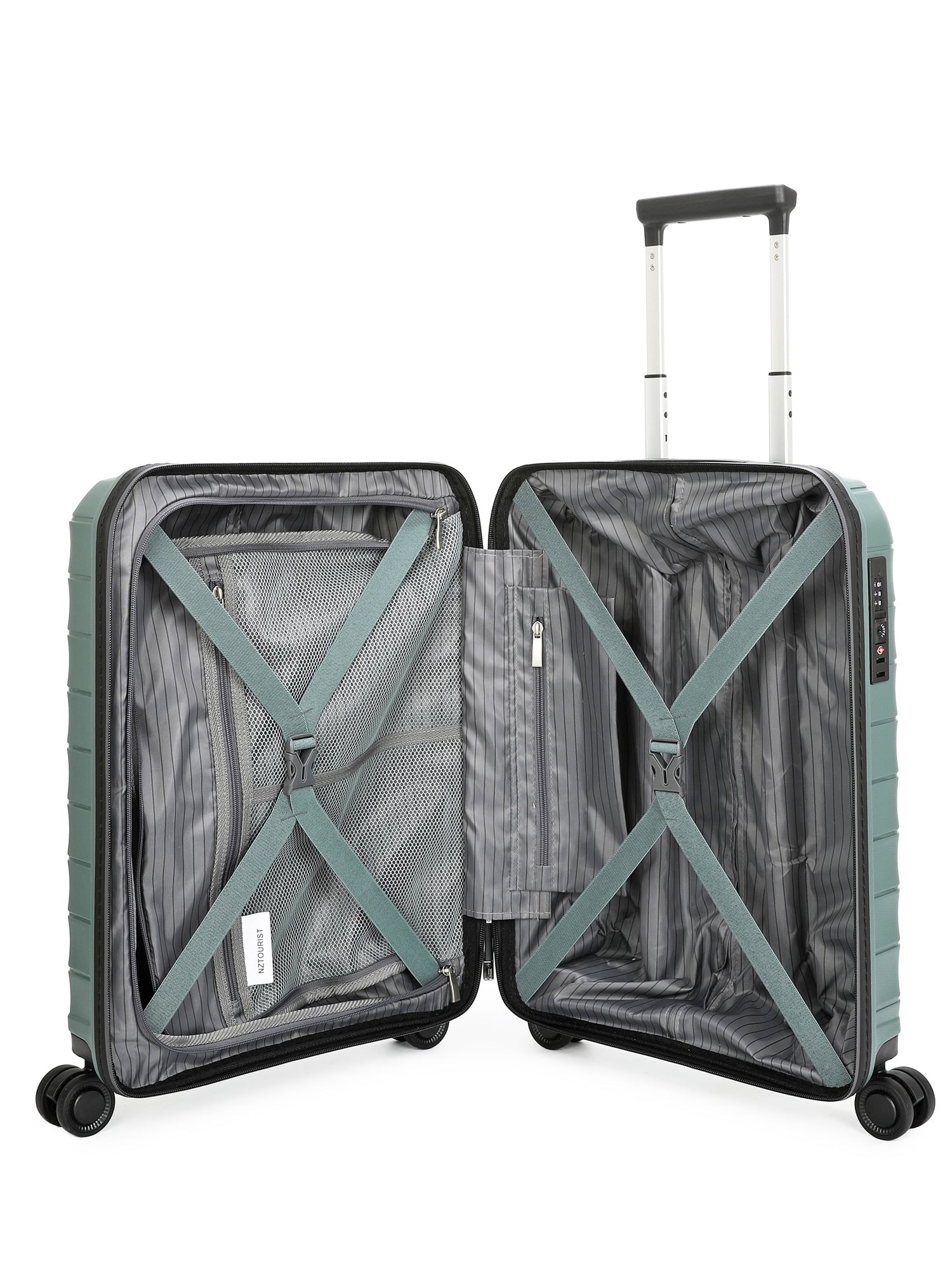 NZTourist Urban Traveller 55cm Suitcase - Green view 4