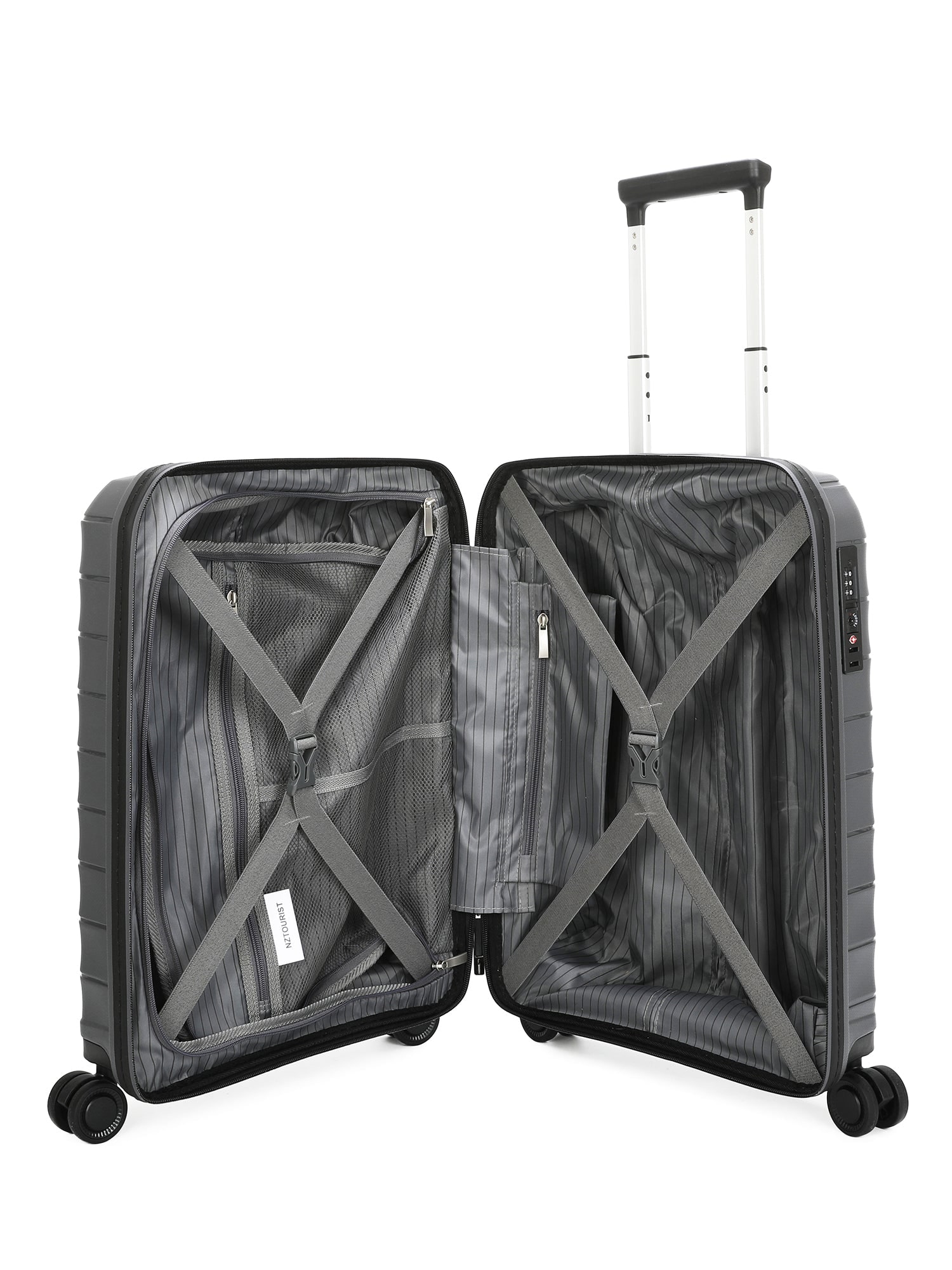 NZTourist Urban Traveller 55cm Suitcase - Grey view 4