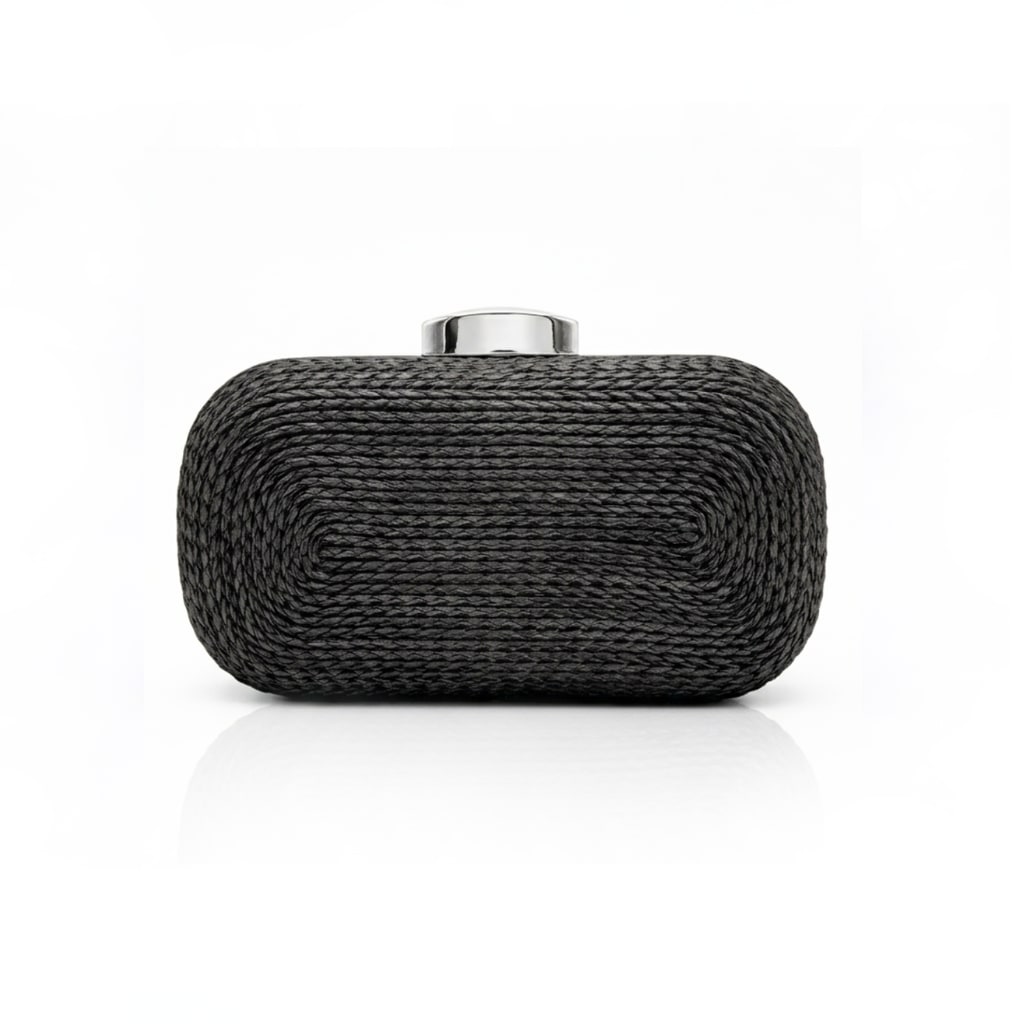 Ola Clutch Bag - Black