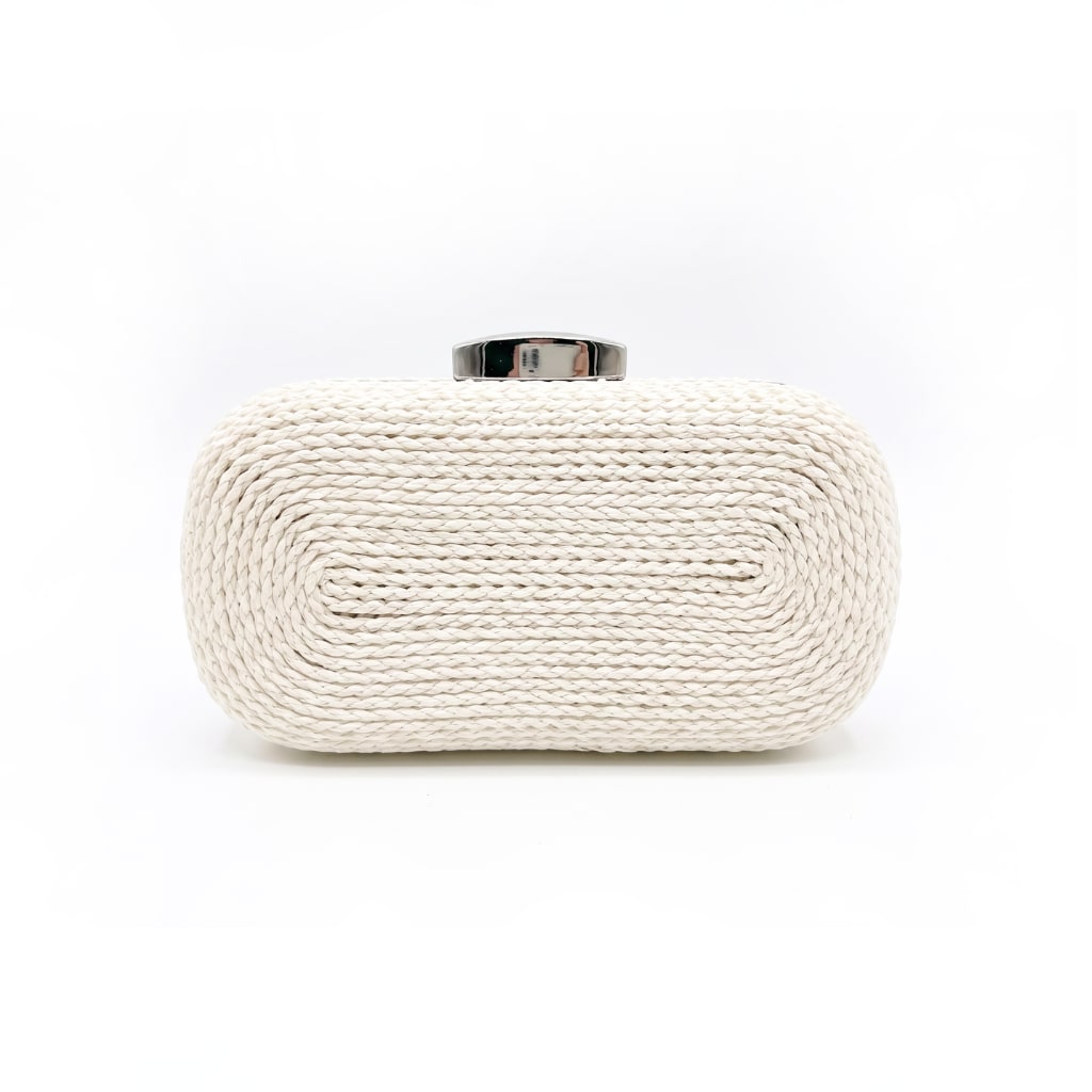 Ola Clutch Bag - Ivory