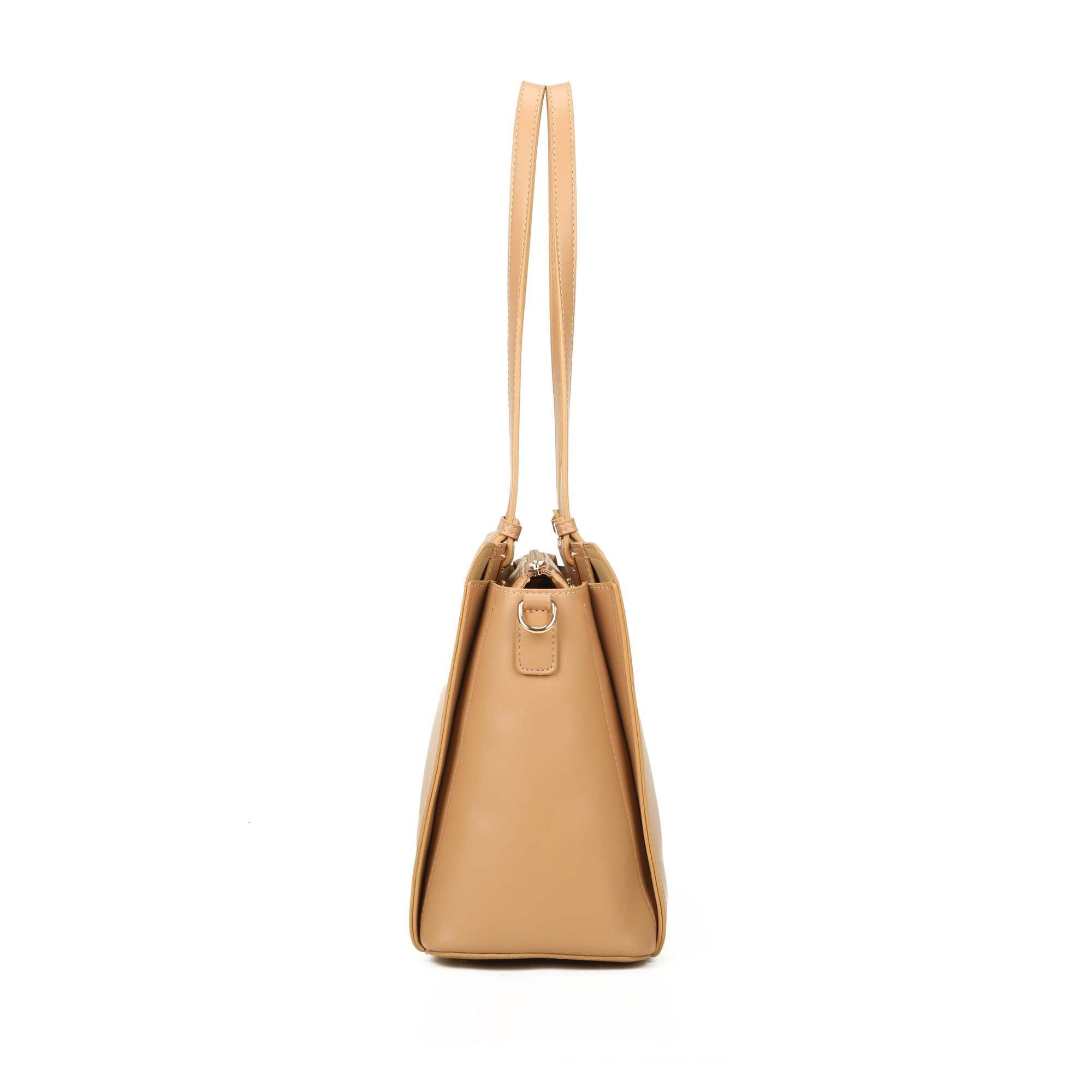 Ollie Tote Bag - Camel view 3