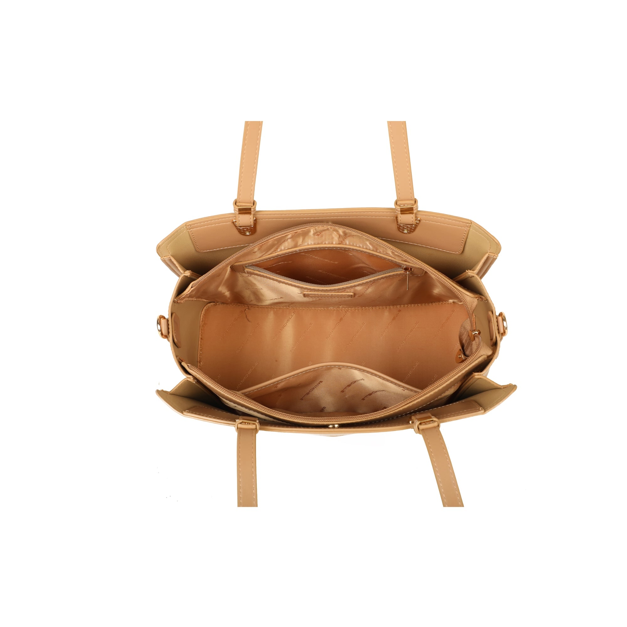 Ollie Tote Bag - Camel view 5