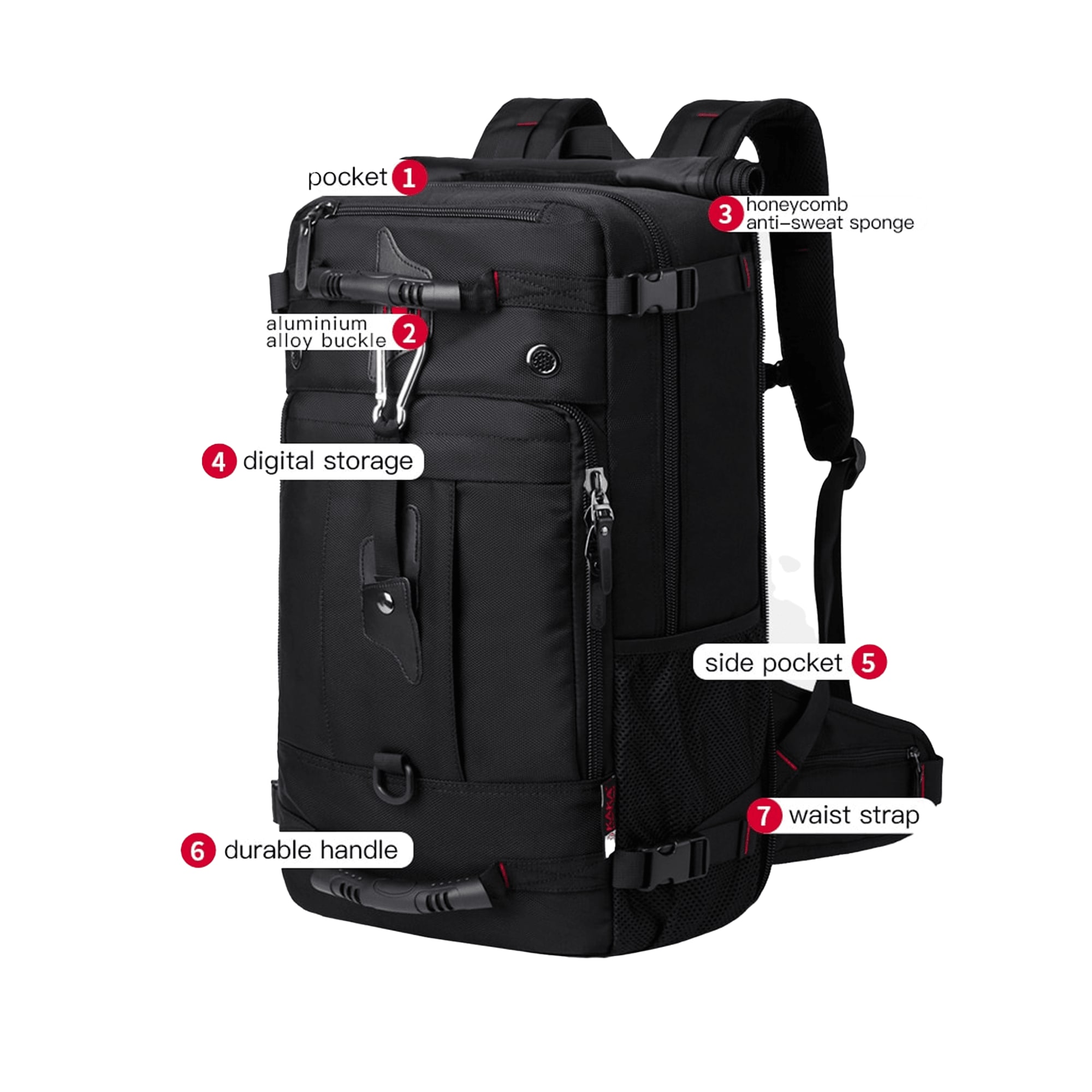 Outdoor Convertible Travel Bag view 11