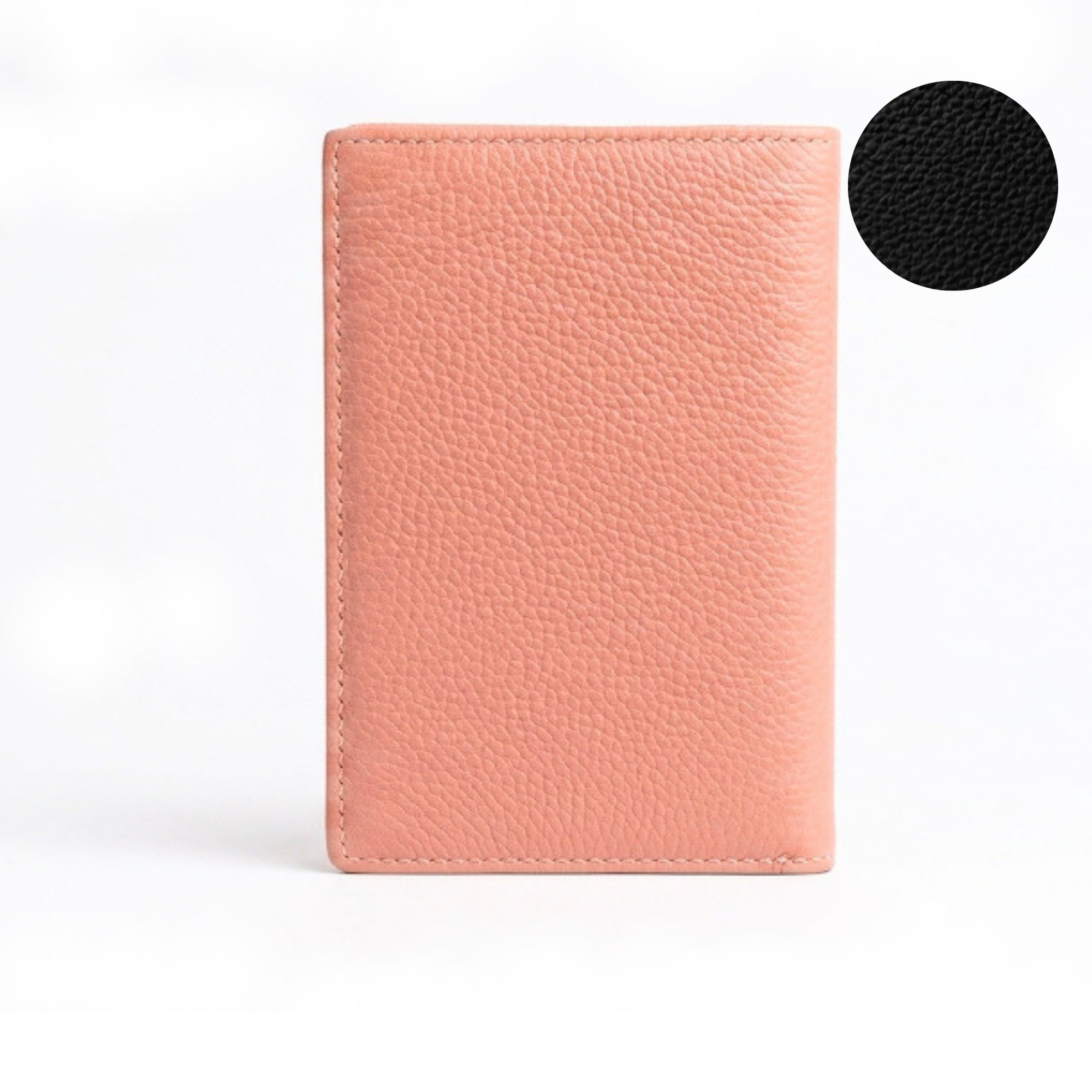 Parker Leather Passport Wallet - Salmon Pink view 14