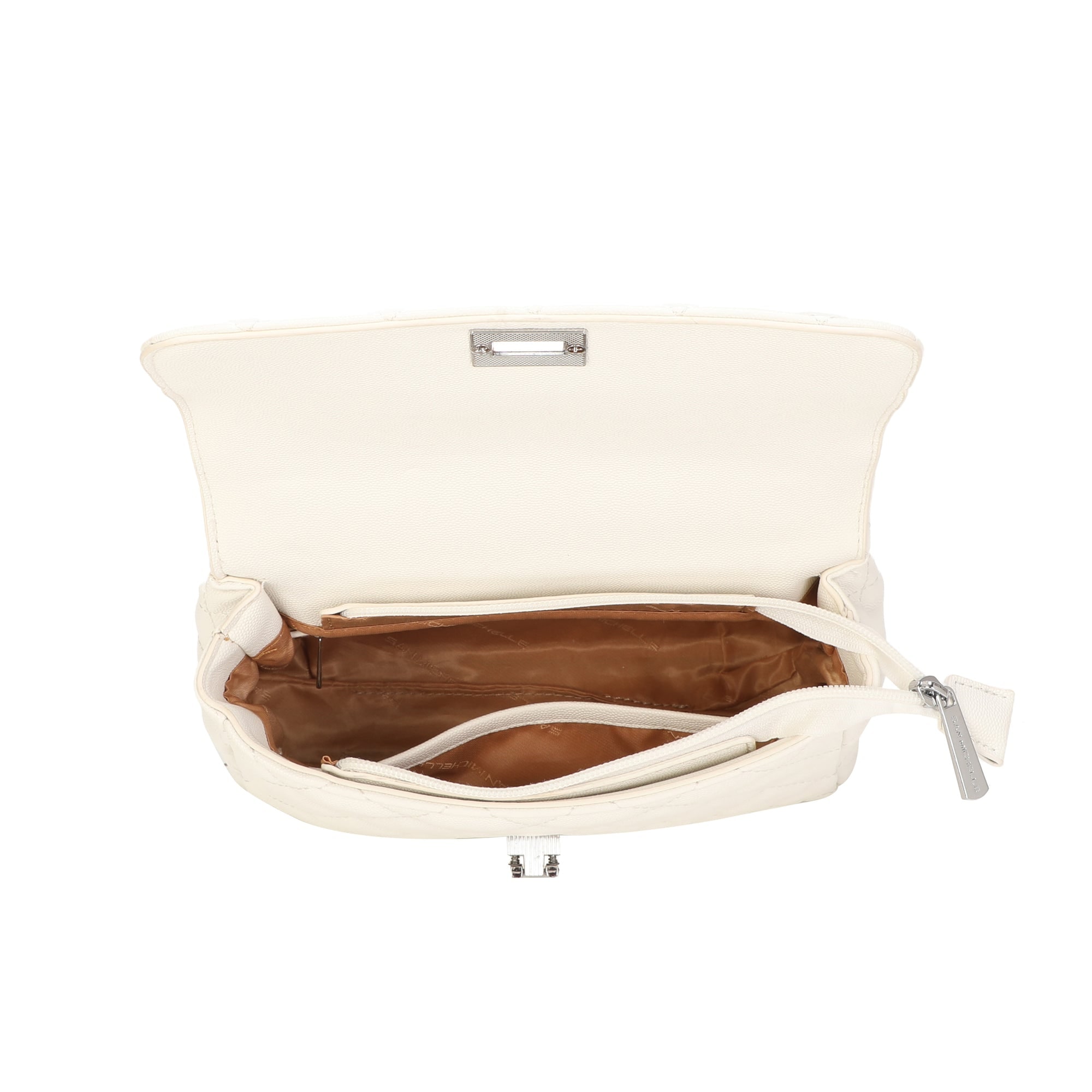 Paula Crossbody Bag - Beige view 4