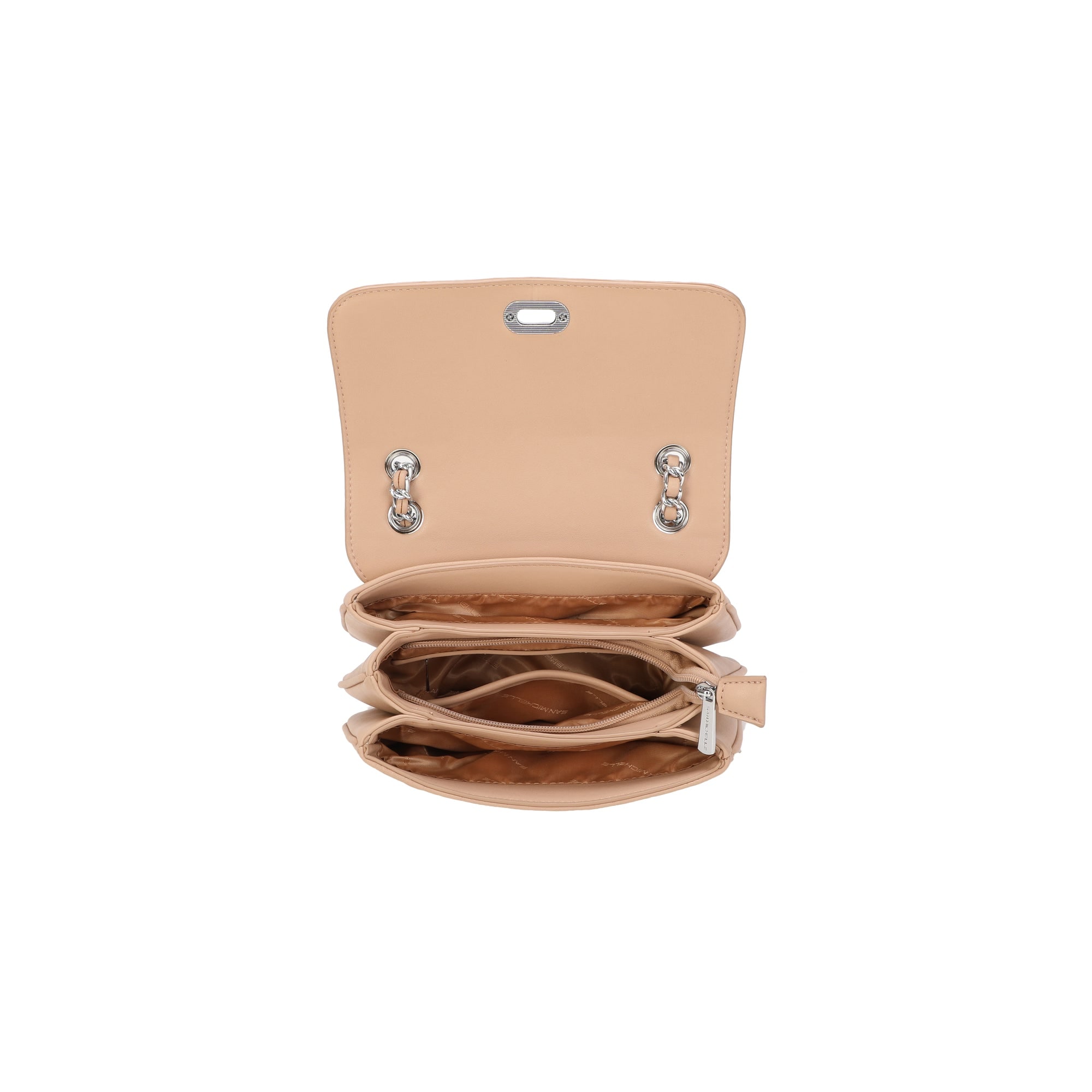 Pauline Crossbody Bag - Taupe view 5