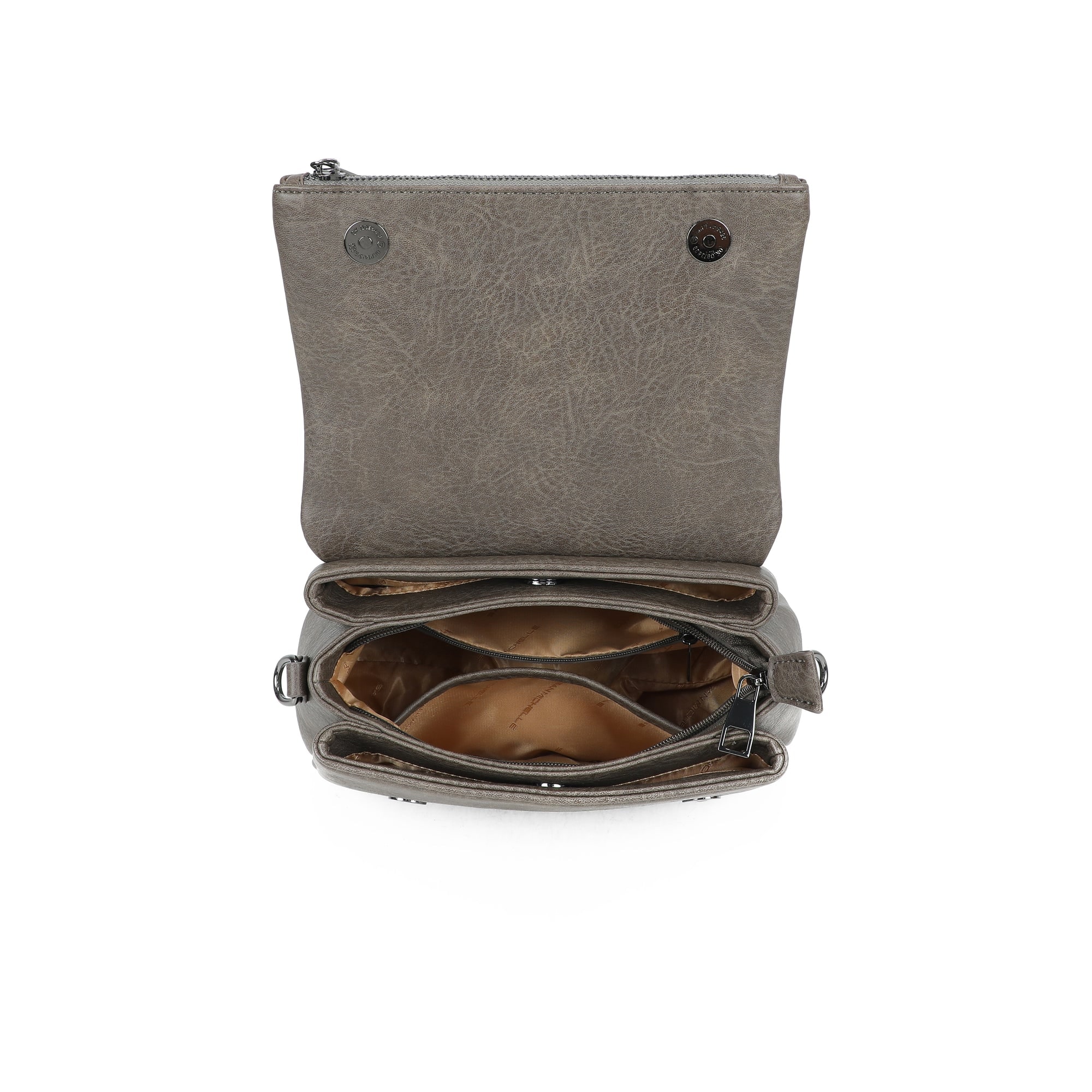 Quinn Crossbody Bag - Grey view 4