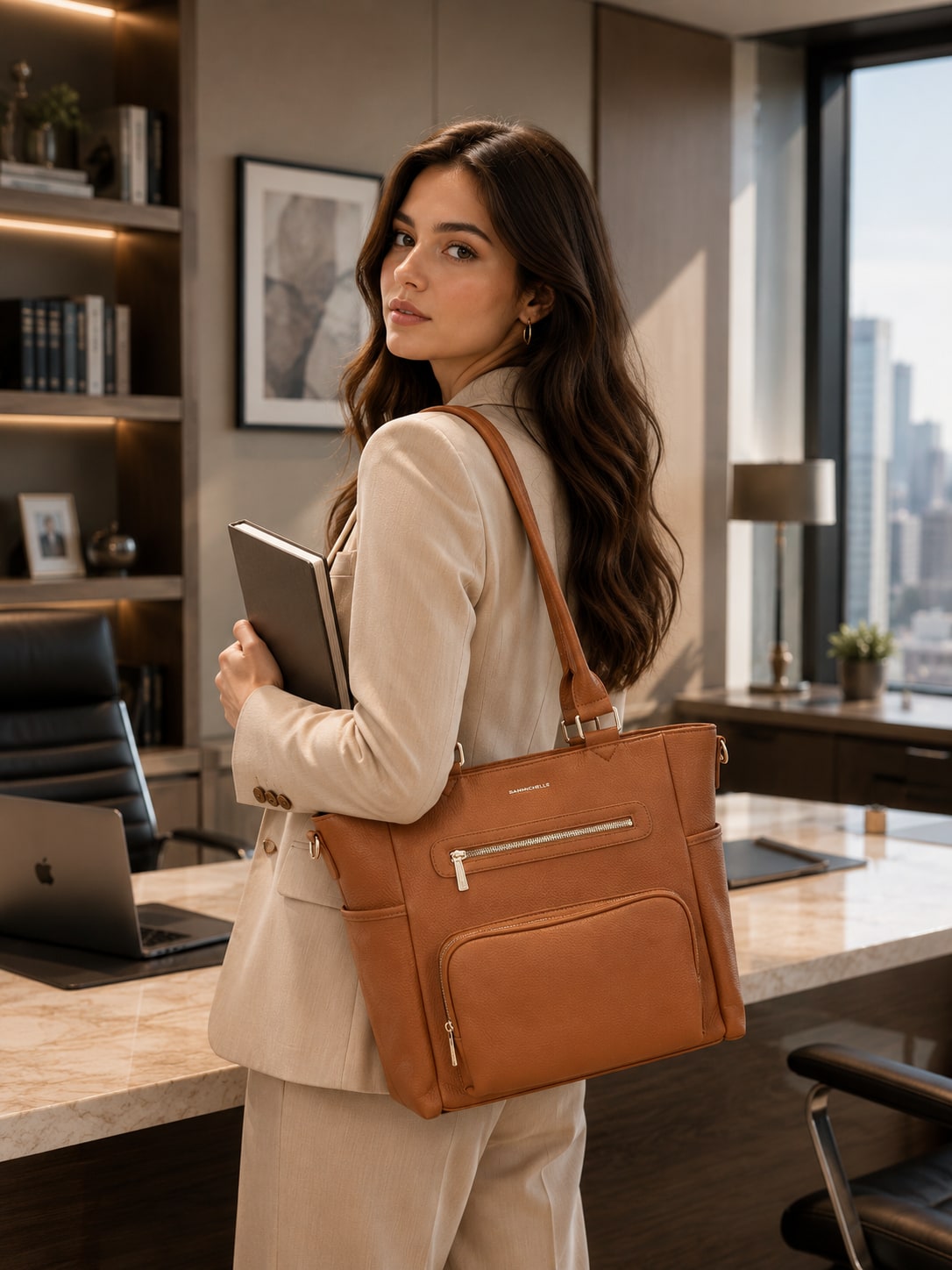 Rene Tote Bag - Coffee view 5