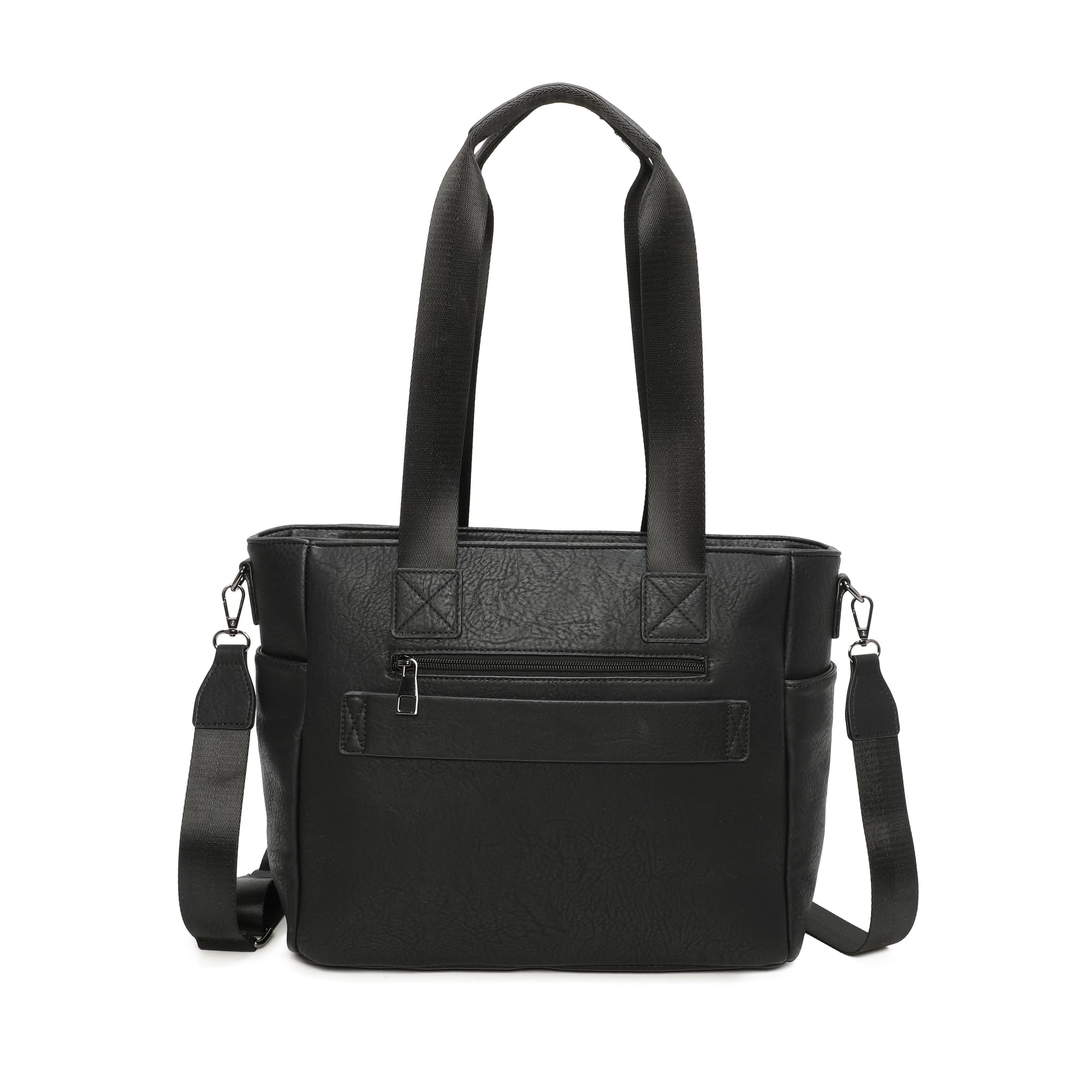 Riley Tote Bag-Black view 3