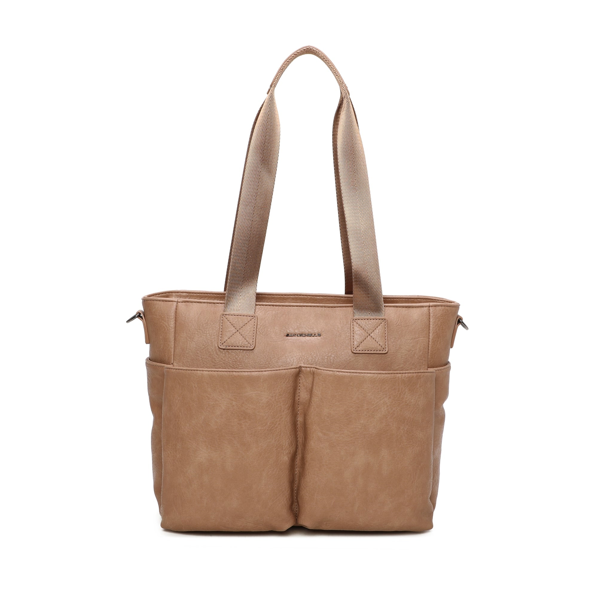 Riley Tote Bag-Camel
