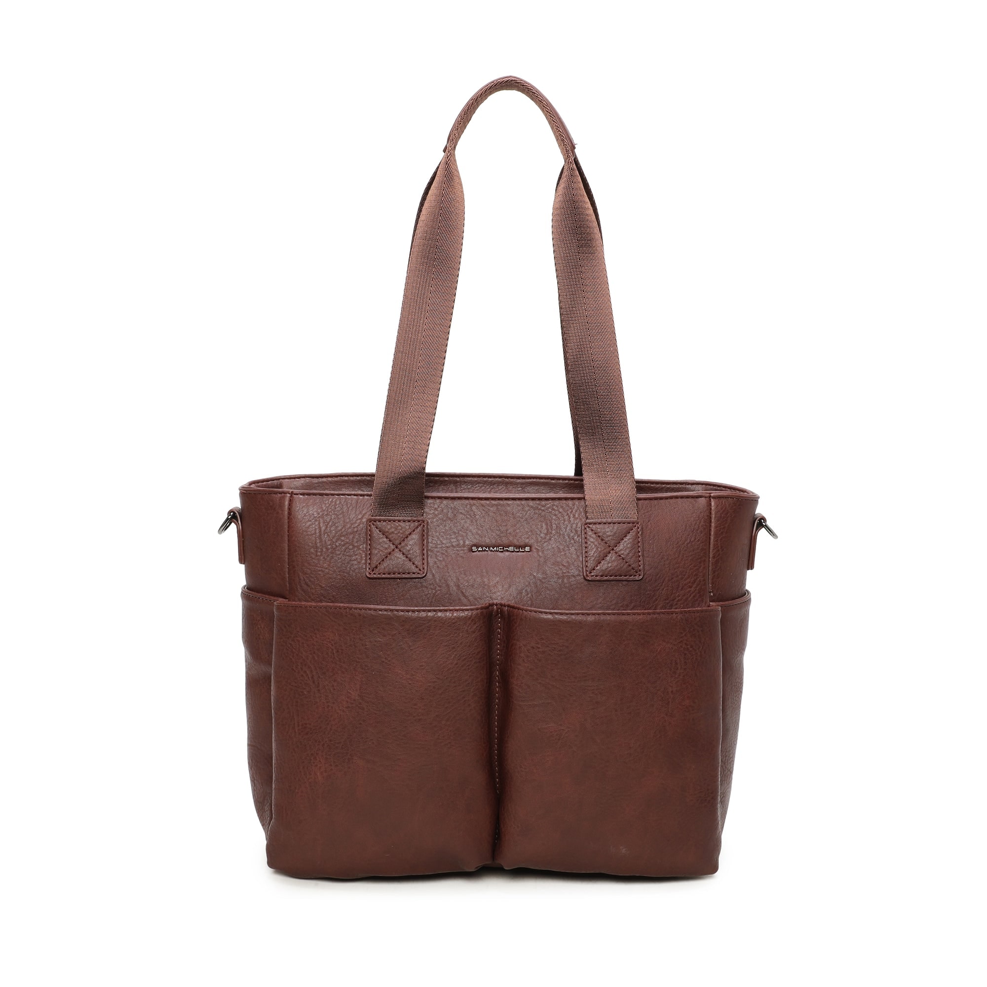 Riley Tote Bag-Chestnut Brown