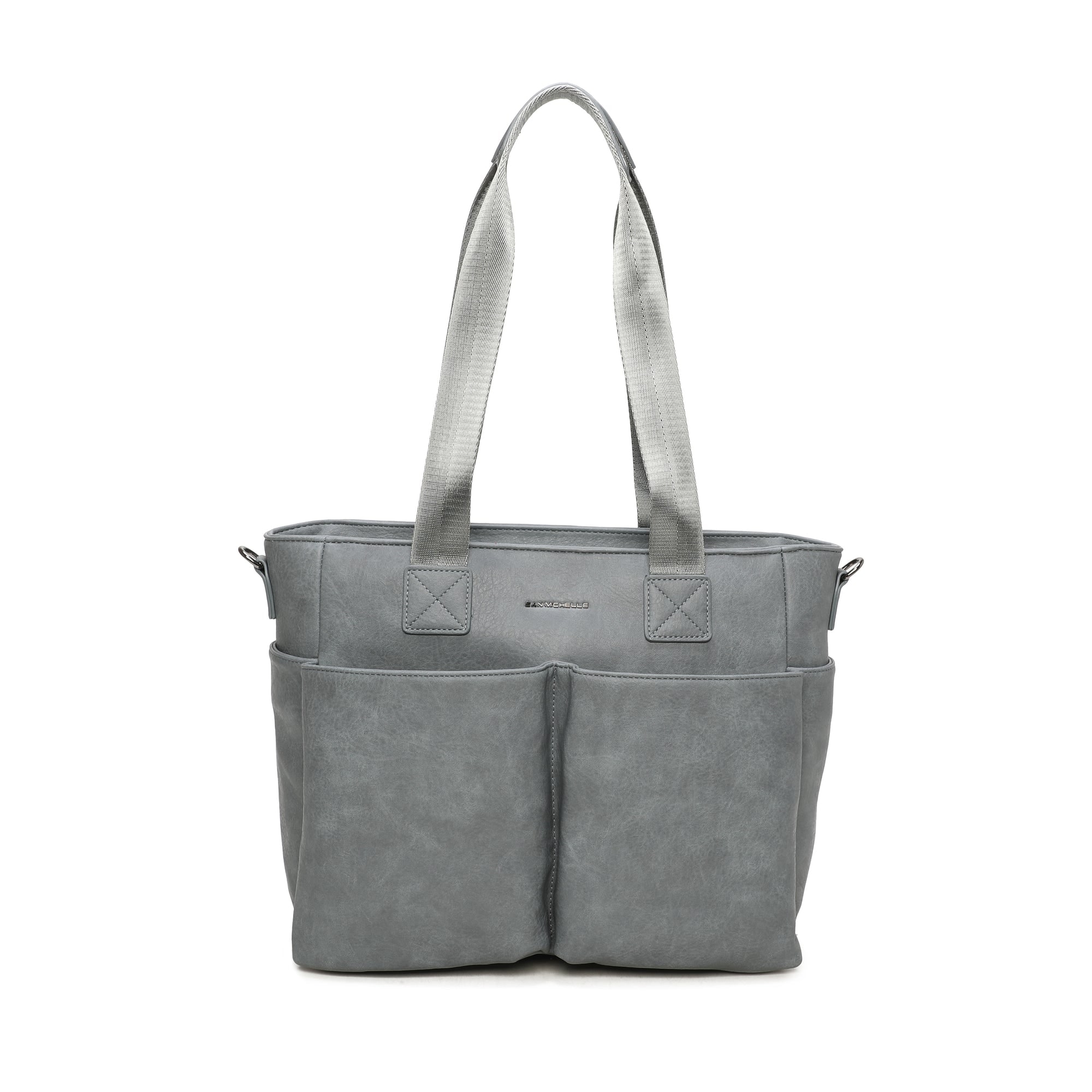 Riley Tote Bag-Grey