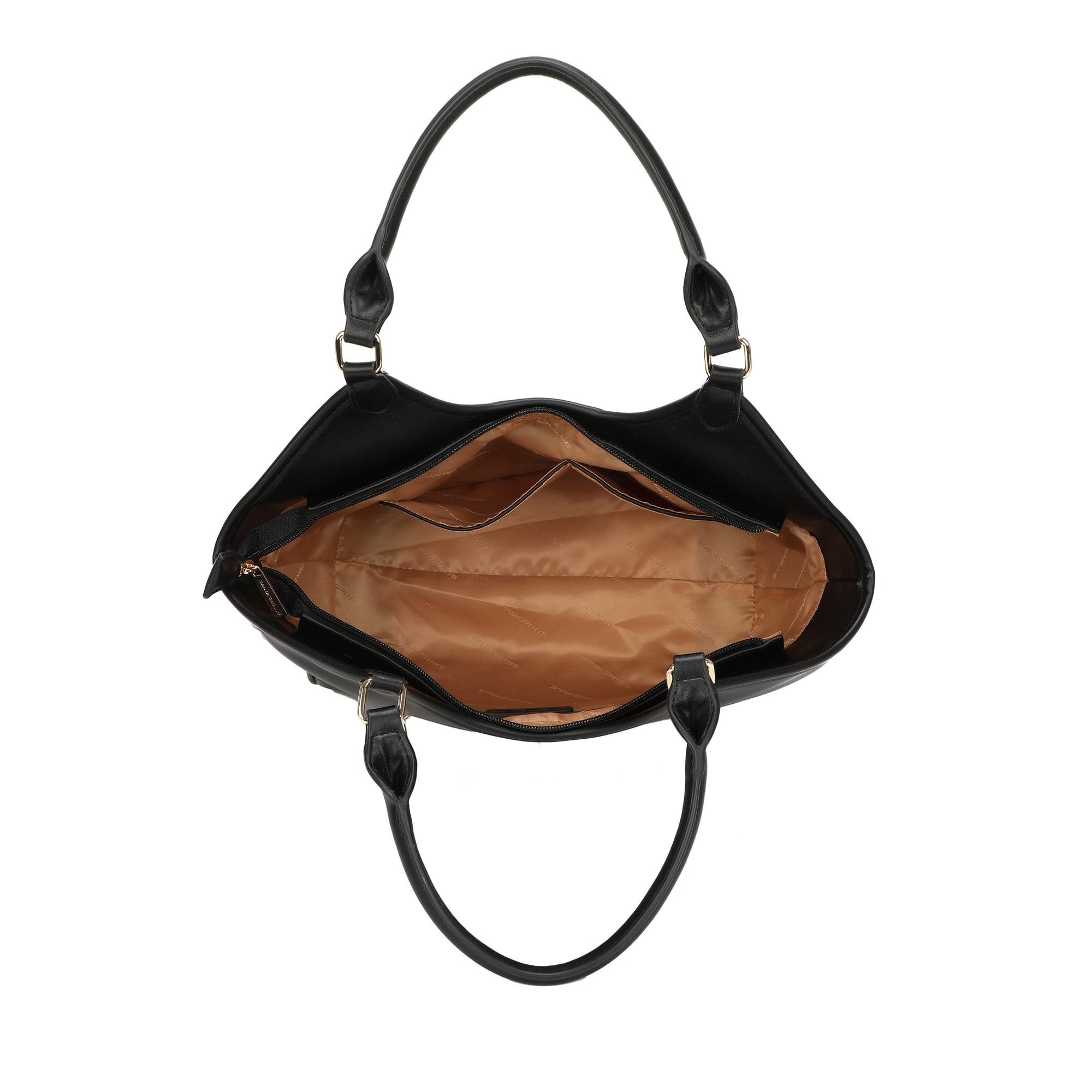 Romy Tote Bag - Black view 4