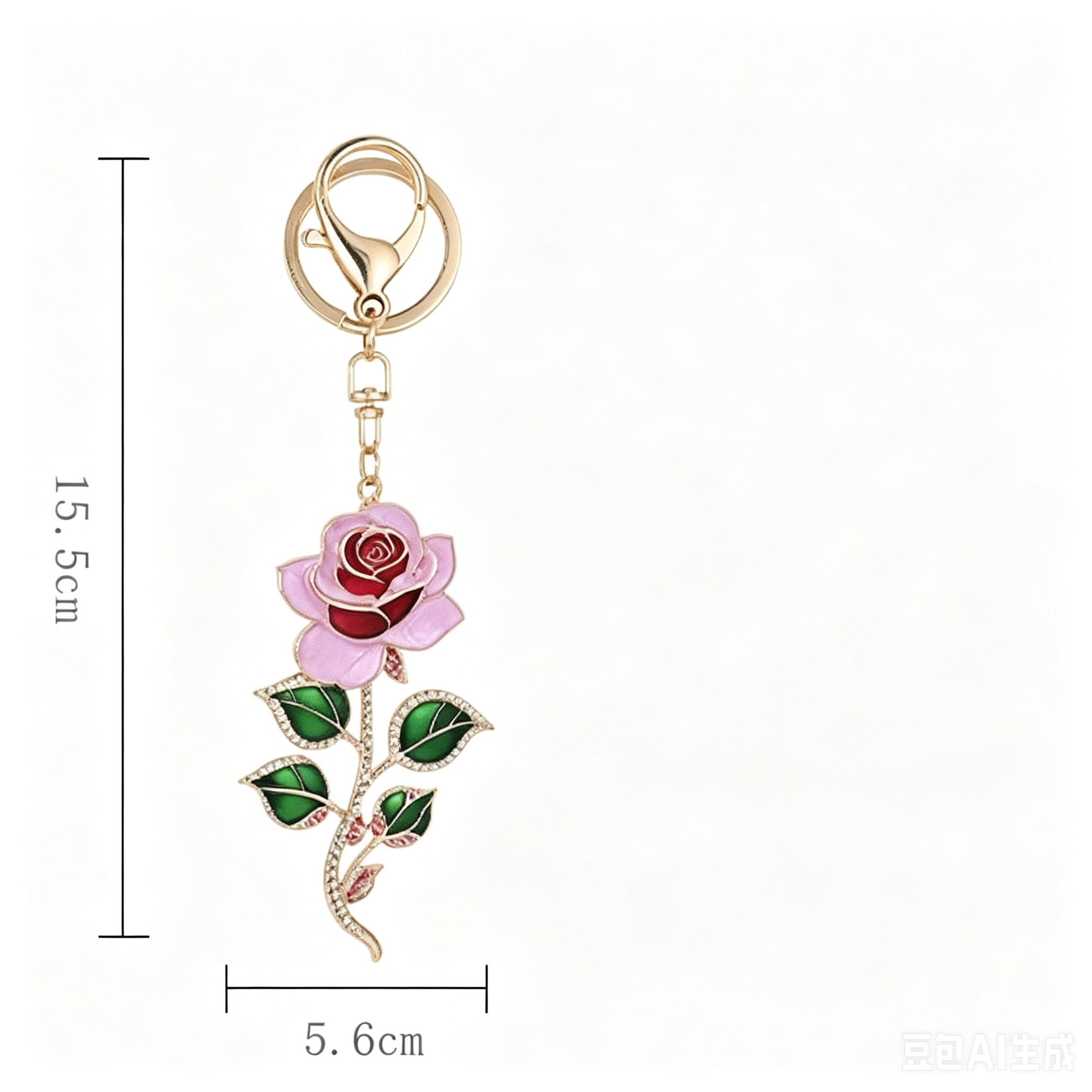 Rosie Bag Charm view 3