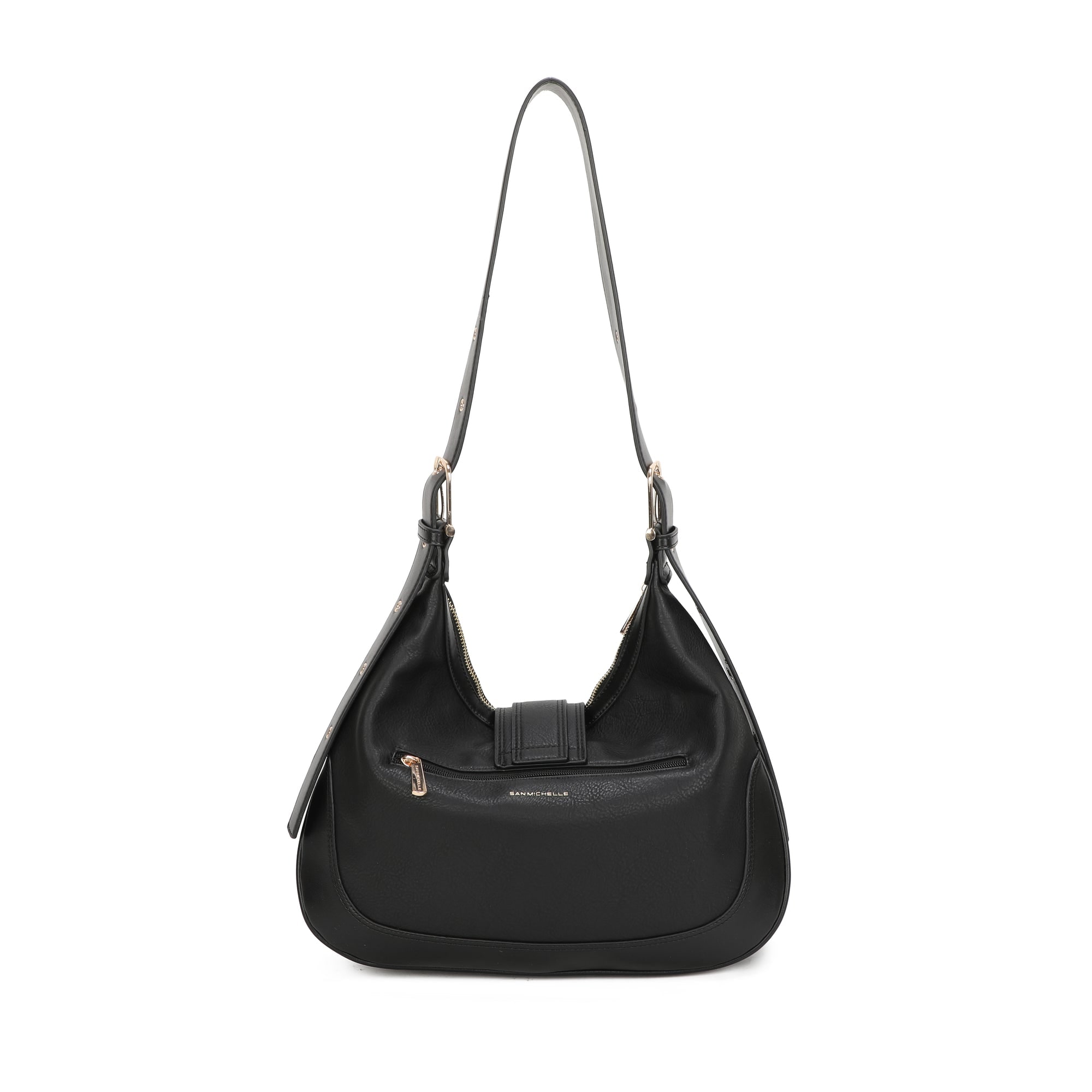 Rumi Hobo Bag - Black view 3