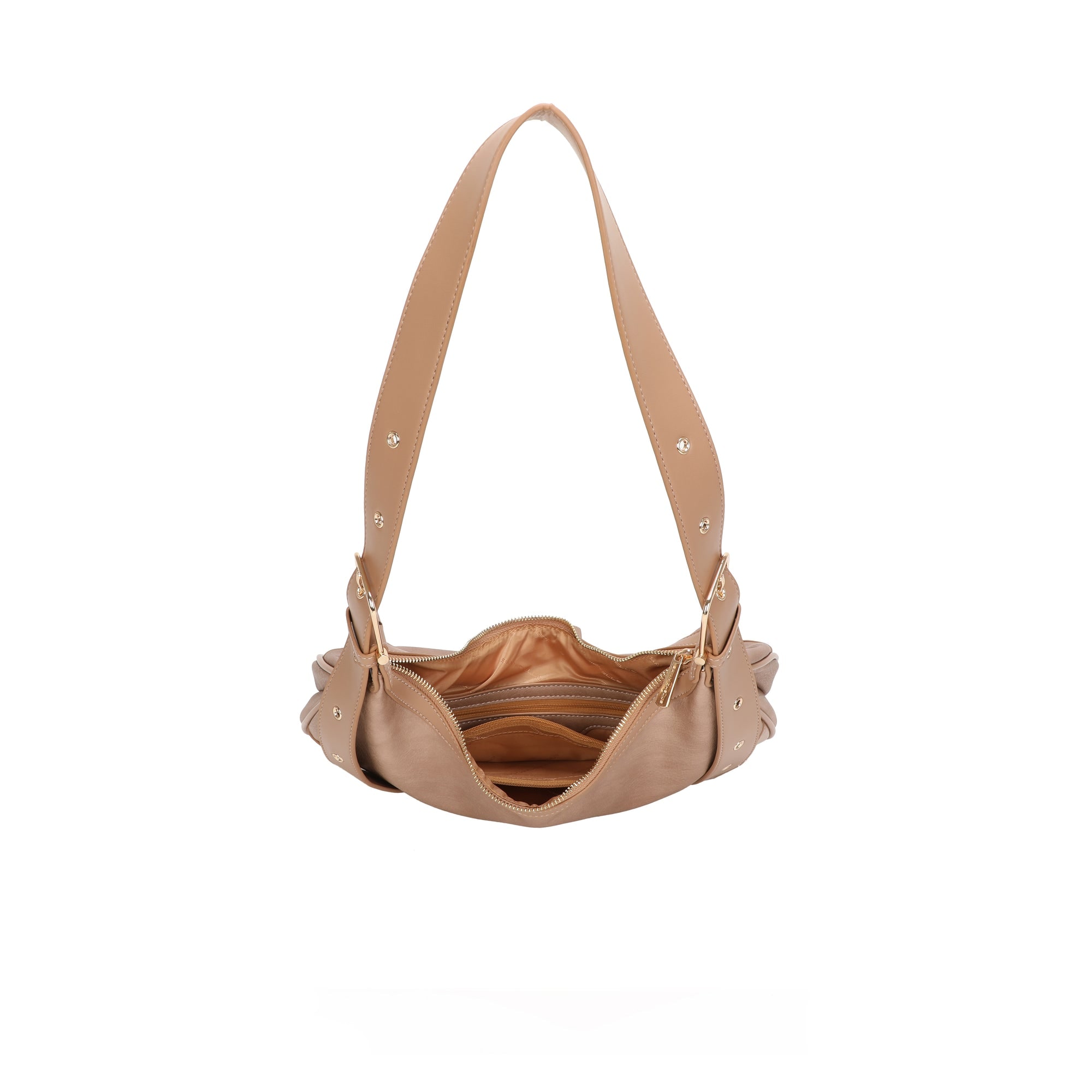 Rumi Hobo Bag - Camel view 4